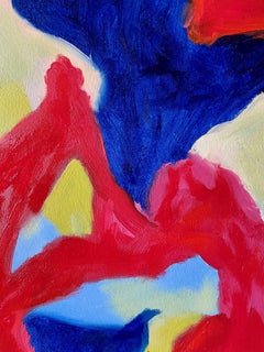 Tra due cose, Pittura, Olio su tela