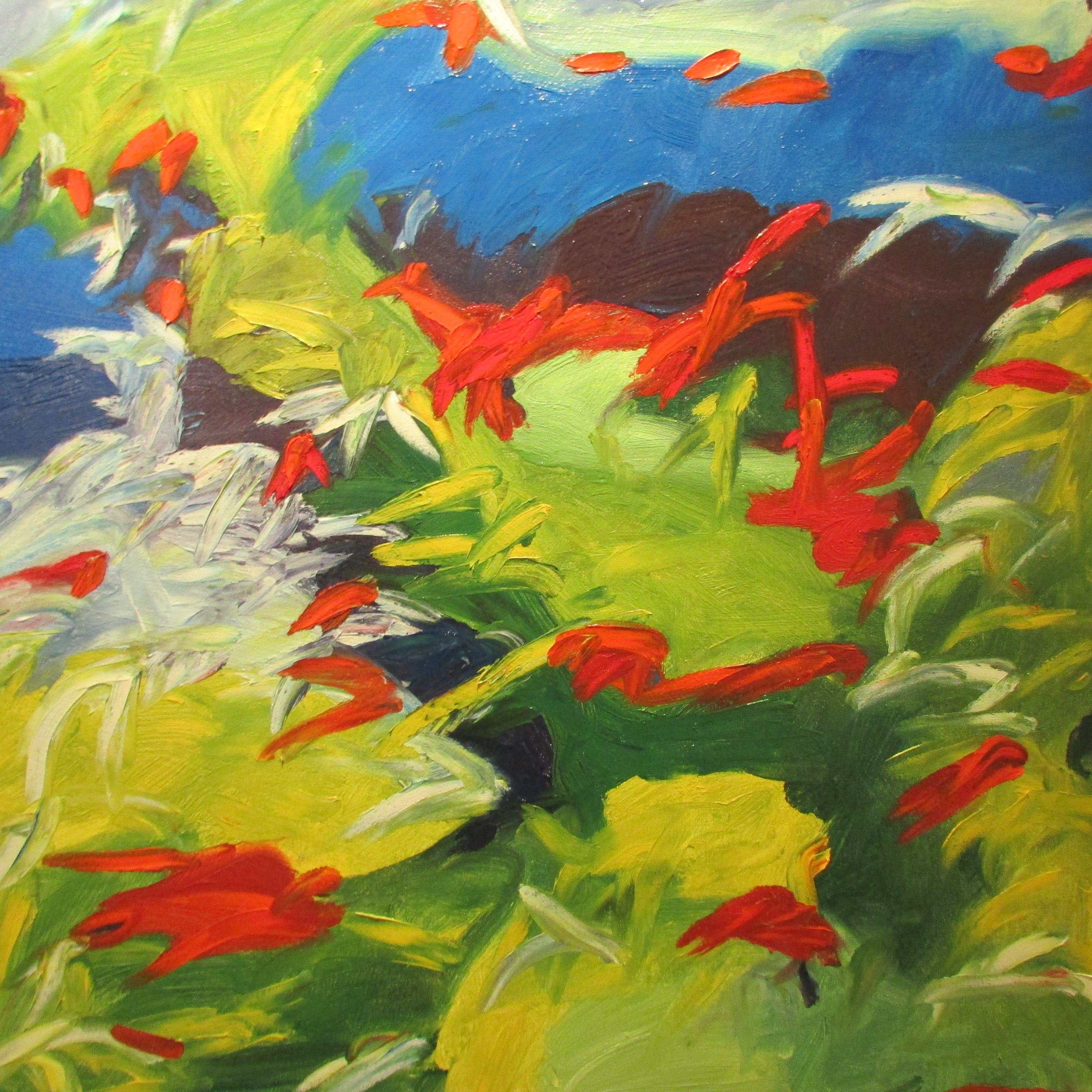 Just About All, Pittura, Olio su tela - Painting di Steven Miller