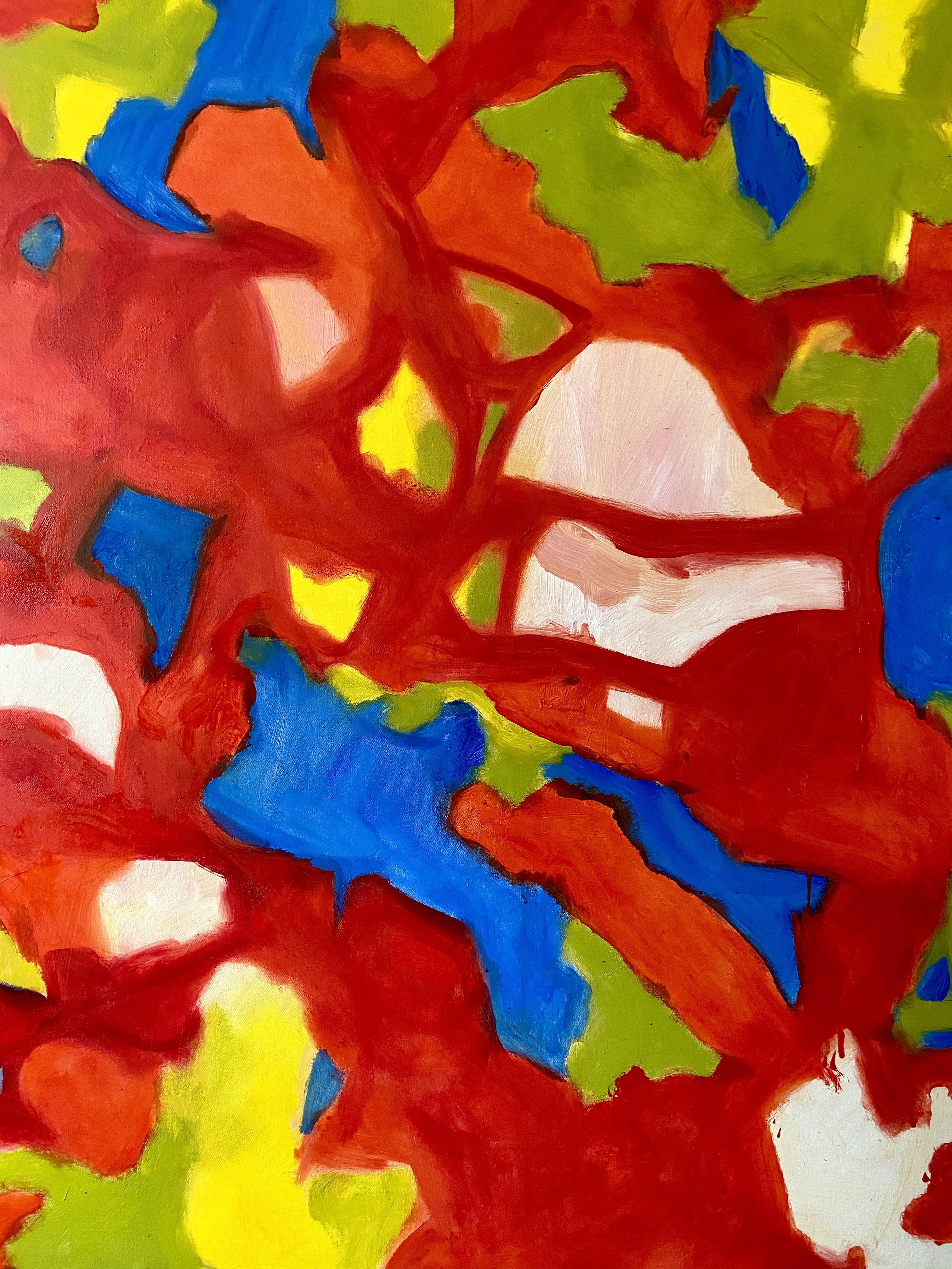 My abstract paintings are all about creating excitement for the viewer through concentrated exploration. Each painting is inspired by nature, travels, or imagination and created to embody immediate impact and lasting power. It is about creating a