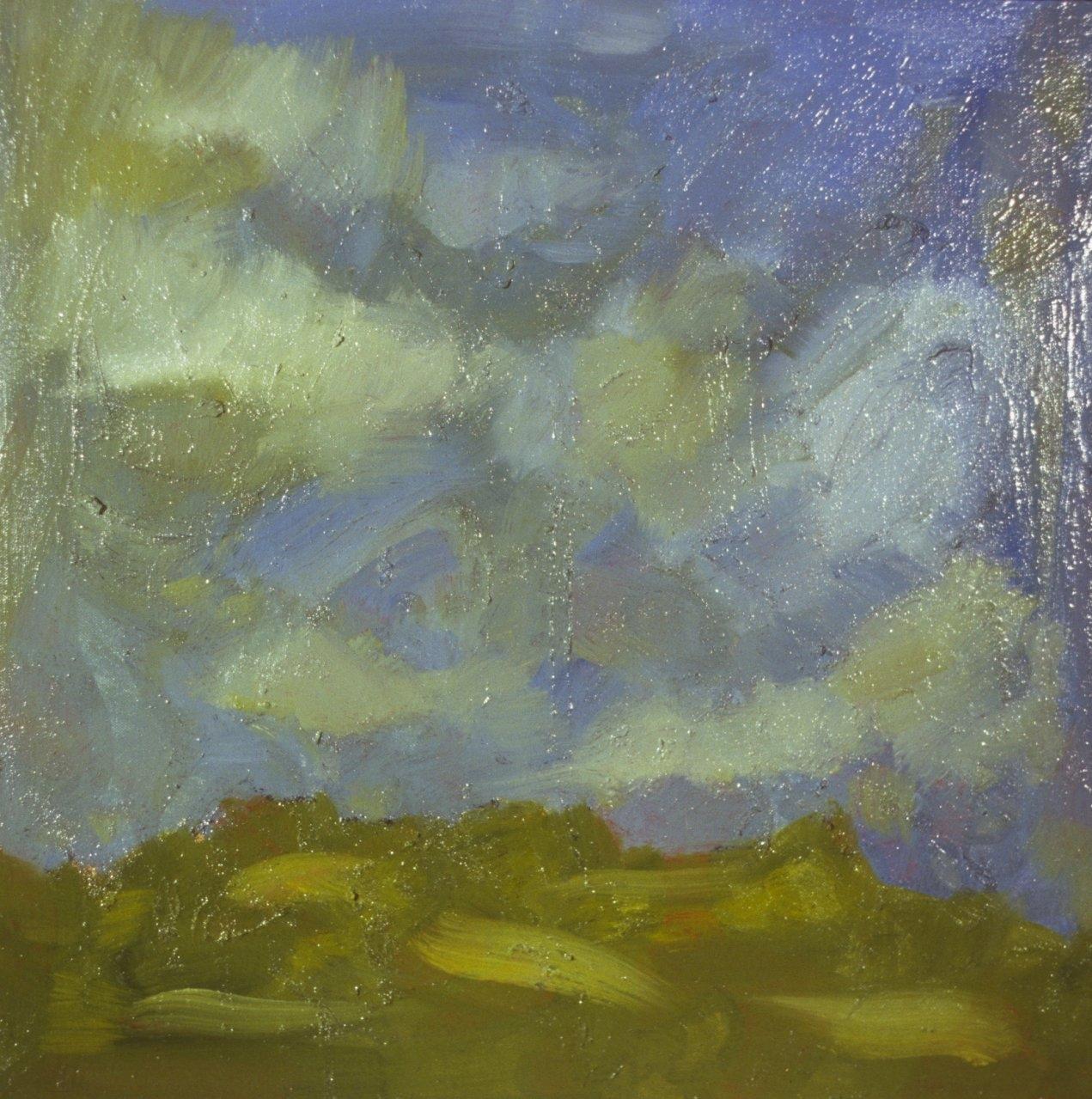 Paesaggio #6, Pittura, Olio su tela - Painting di Steven Miller
