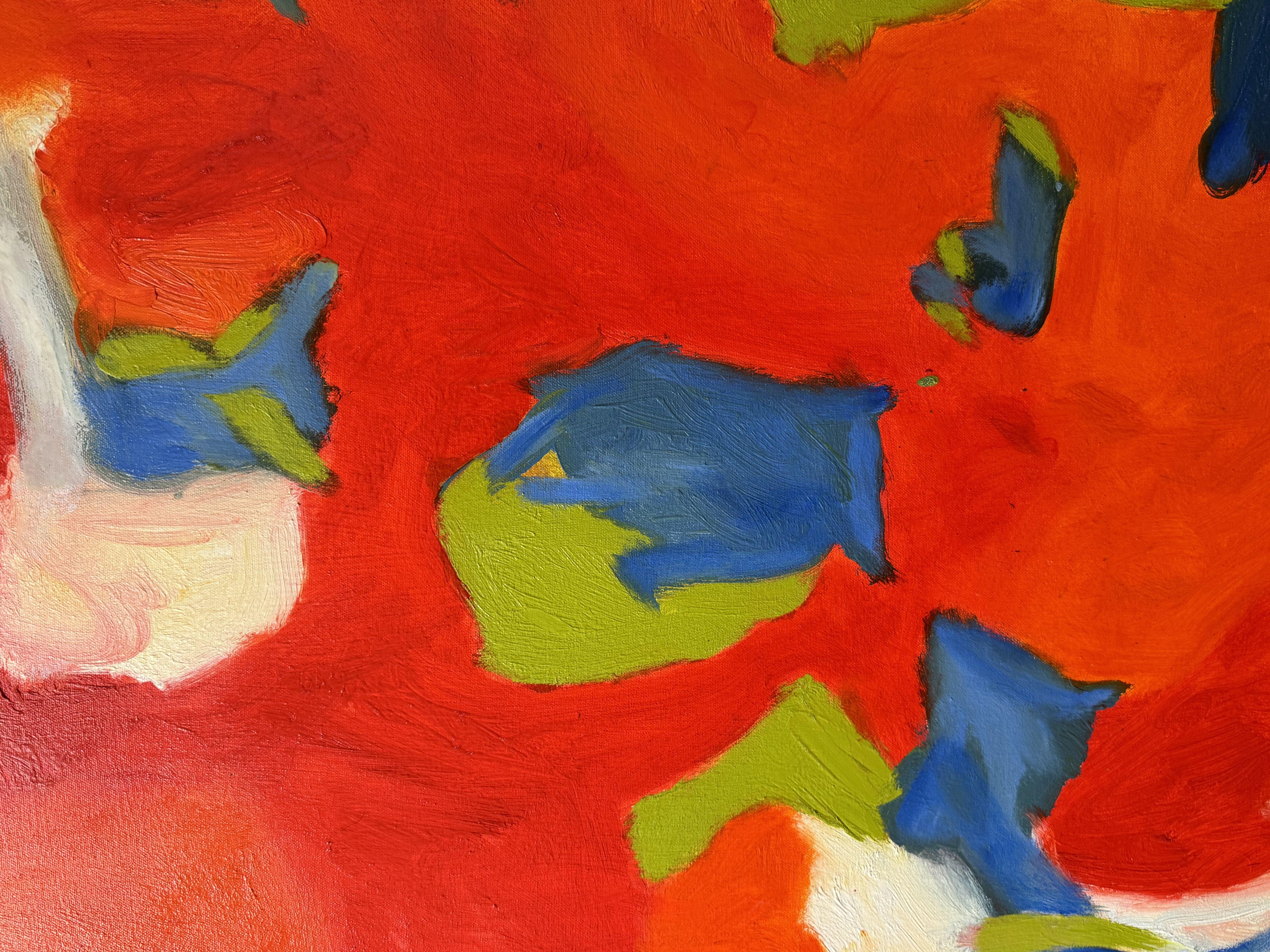 La vita è EZ, Pittura, Olio su tela - Painting di Steven Miller