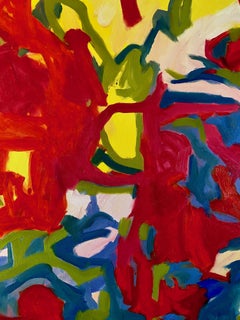 L'amour est l'équation, peinture, huile sur toile