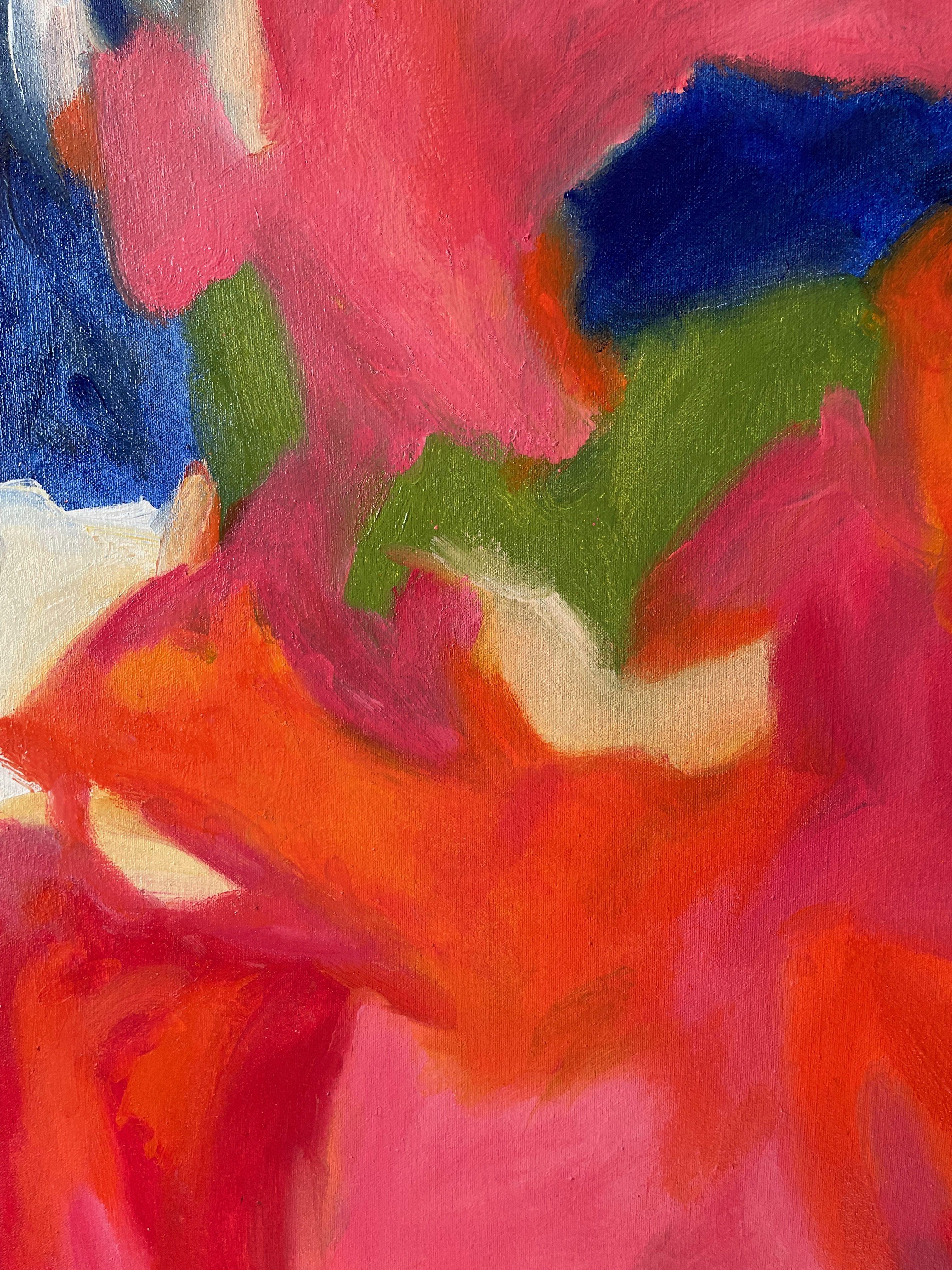 Not All At Once, Gemälde, Öl auf Leinwand (Expressionismus), Painting, von Steven Miller