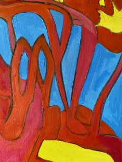 Uno Due Tre, Pittura, Olio su tela