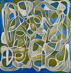 Laggiù 2, Pittura, Olio su tela