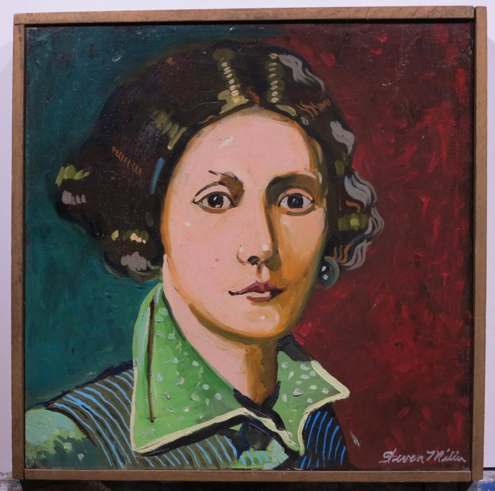 Steven Miller Portrait Painting - Portrait of a Woman