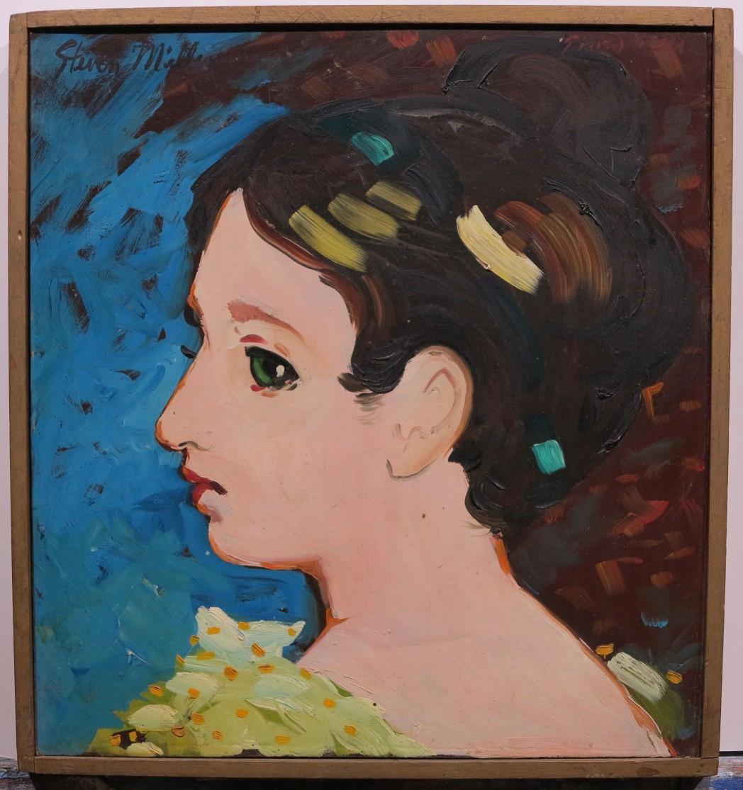Steven Miller Portrait Painting - Portrait of a Young Girl 