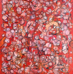 Rêve rouge, peinture, huile sur toile