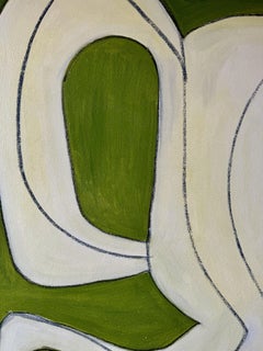 La ecuación verde 1, Pintura, Óleo sobre lienzo