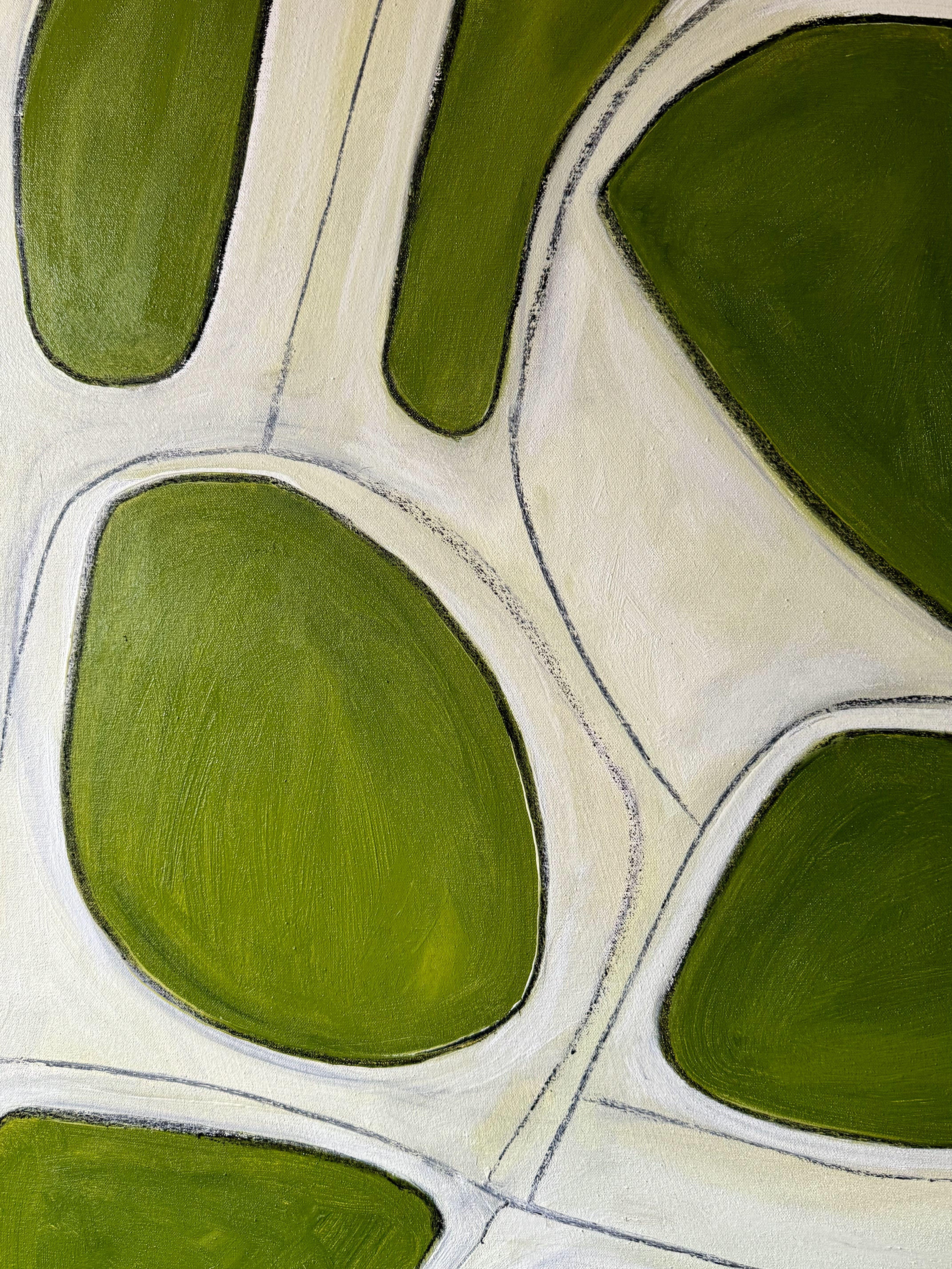 The Green Equation 2, Gemälde, Öl auf Leinwand (Zeitgenössisch), Painting, von Steven Miller