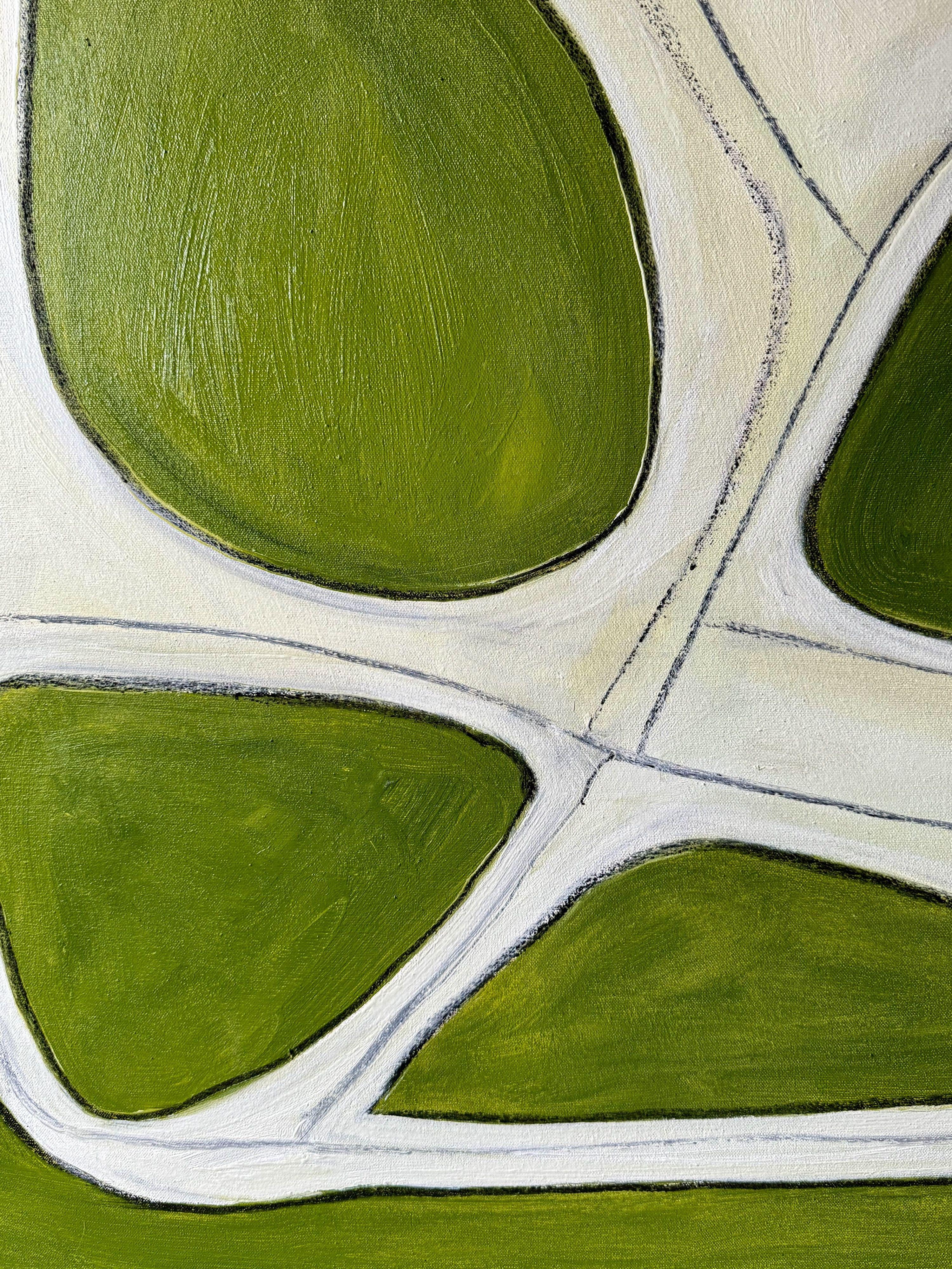 The Green Equation 2, Gemälde, Öl auf Leinwand im Angebot 1