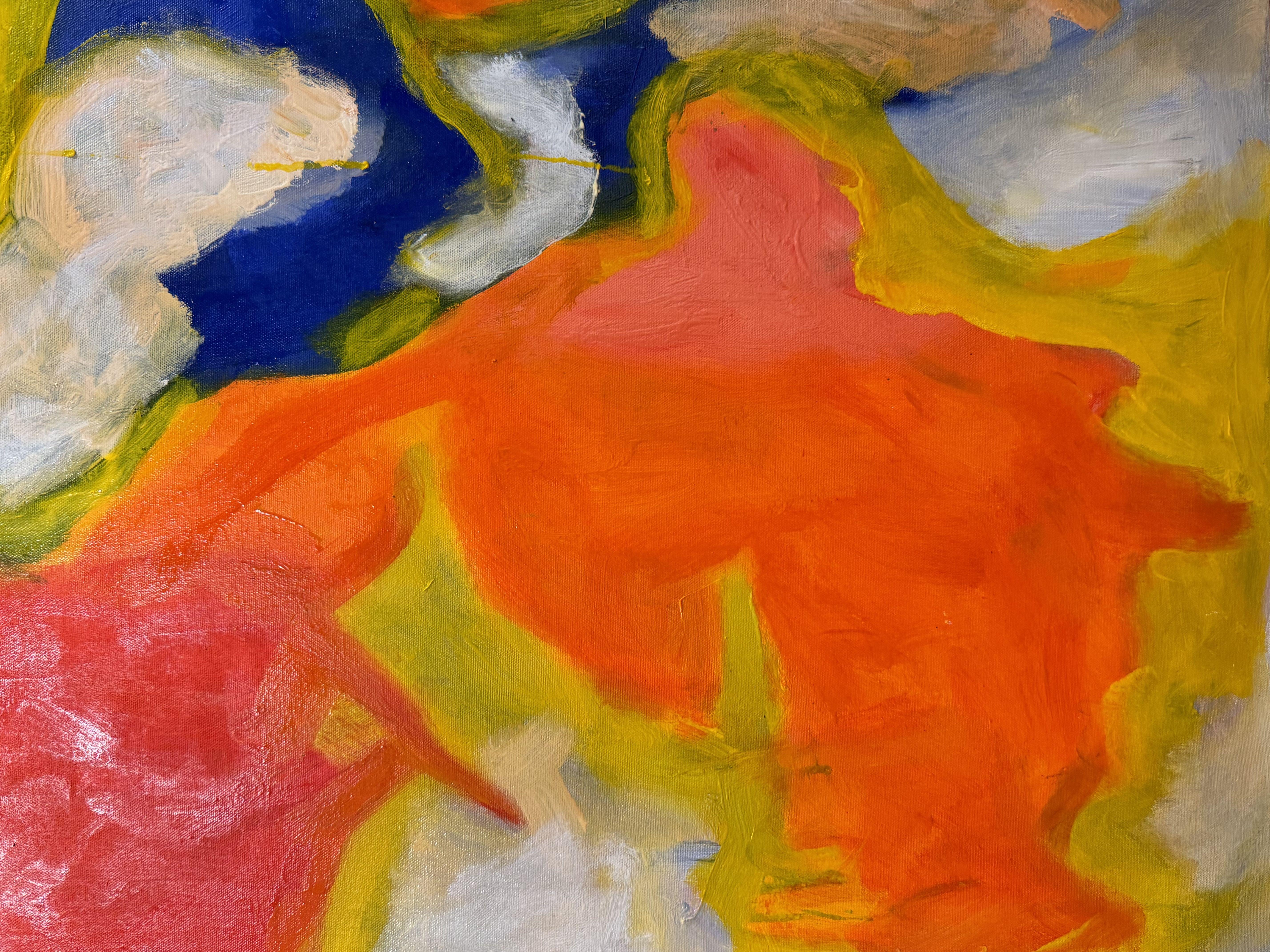 L'ora magica, Pittura, Olio su tela - Painting di Steven Miller
