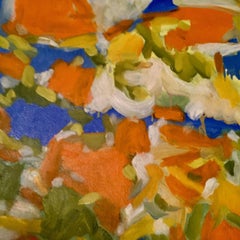 El camino de la luz, Pintura, Óleo sobre lienzo