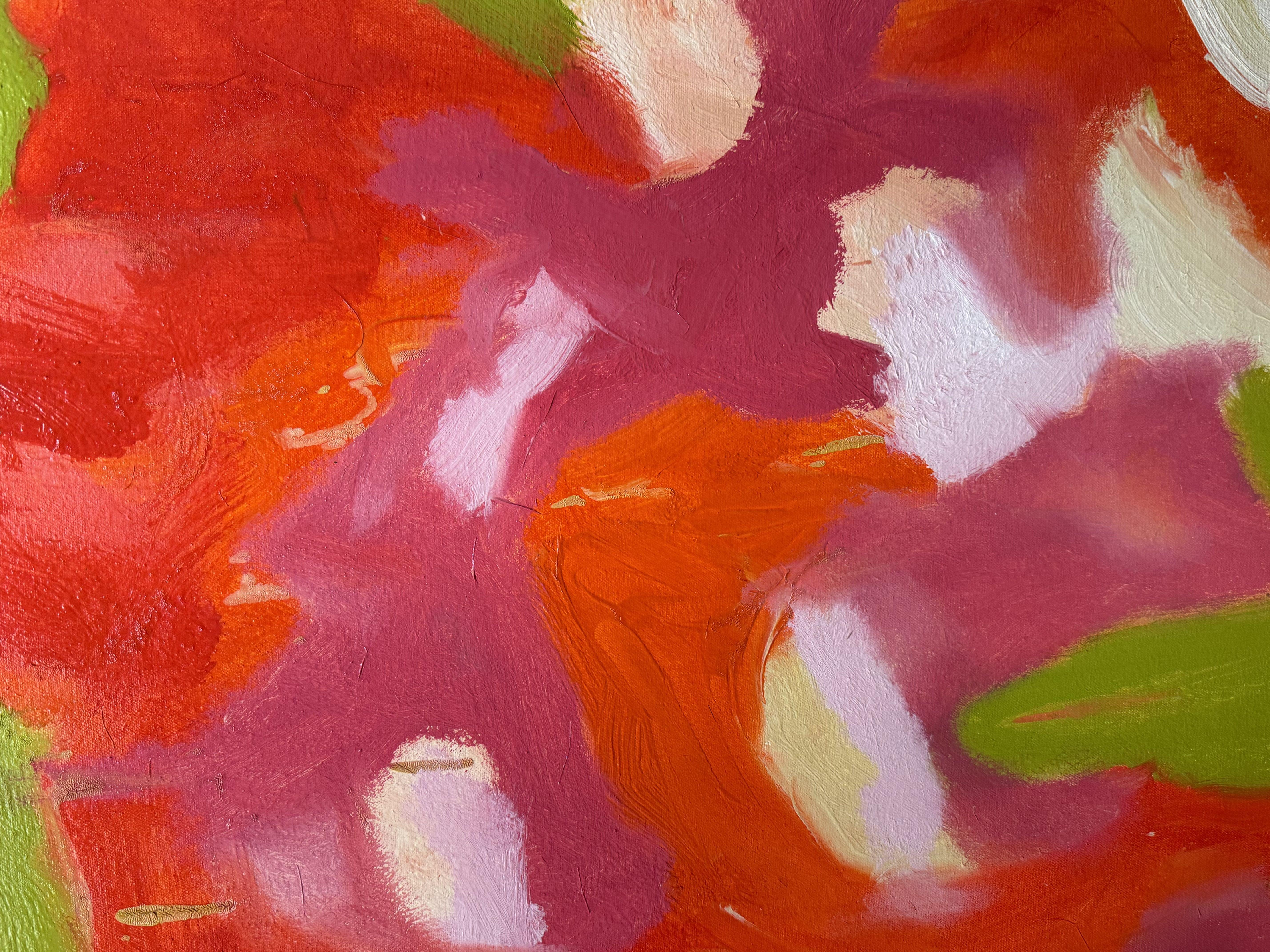 Mis pinturas abstractas consisten en crear emoción en el espectador a través de la exploración concentrada. Cada cuadro se inspira en la naturaleza, los viajes o la imaginación, y se crea para que tenga un impacto inmediato y un poder duradero. Se