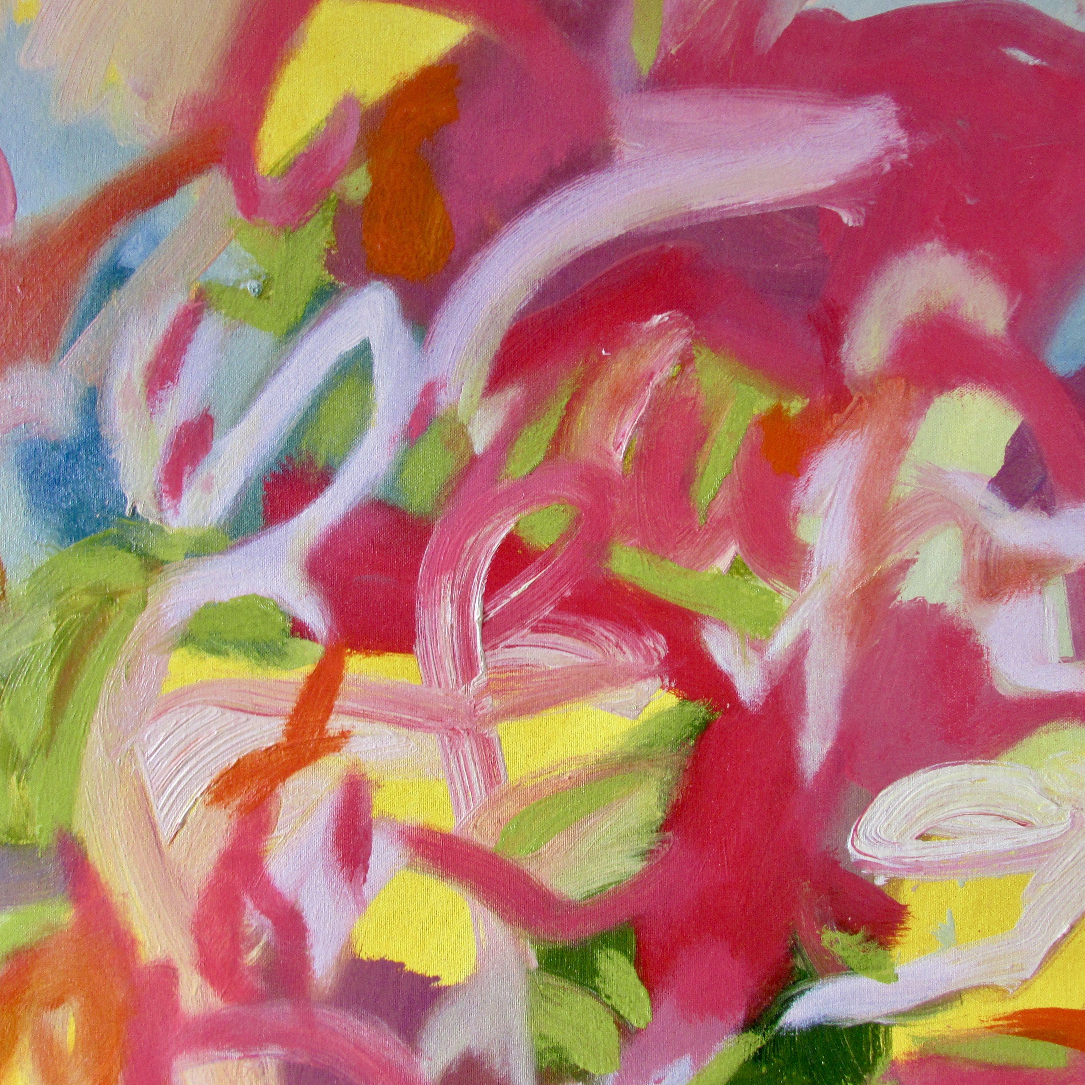 Pensavo di averti sentito ridere, Pittura, Olio su tela - Painting di Steven Miller