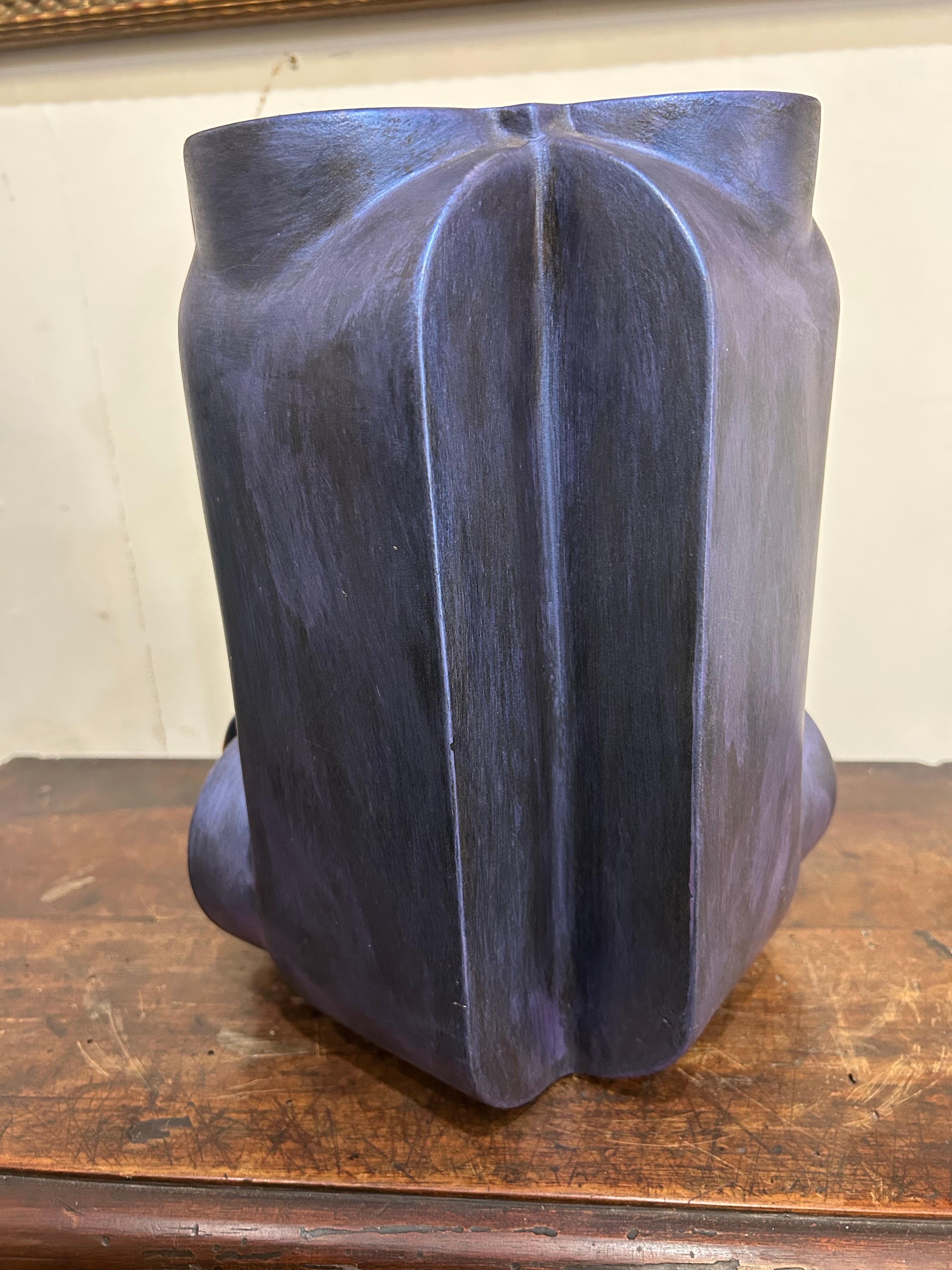 Steven Montgomery. Painted Ceramic Sculpture..