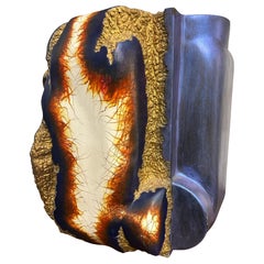 Steven Montgomery. Painted Ceramic Sculpture.."Regenesis #5.