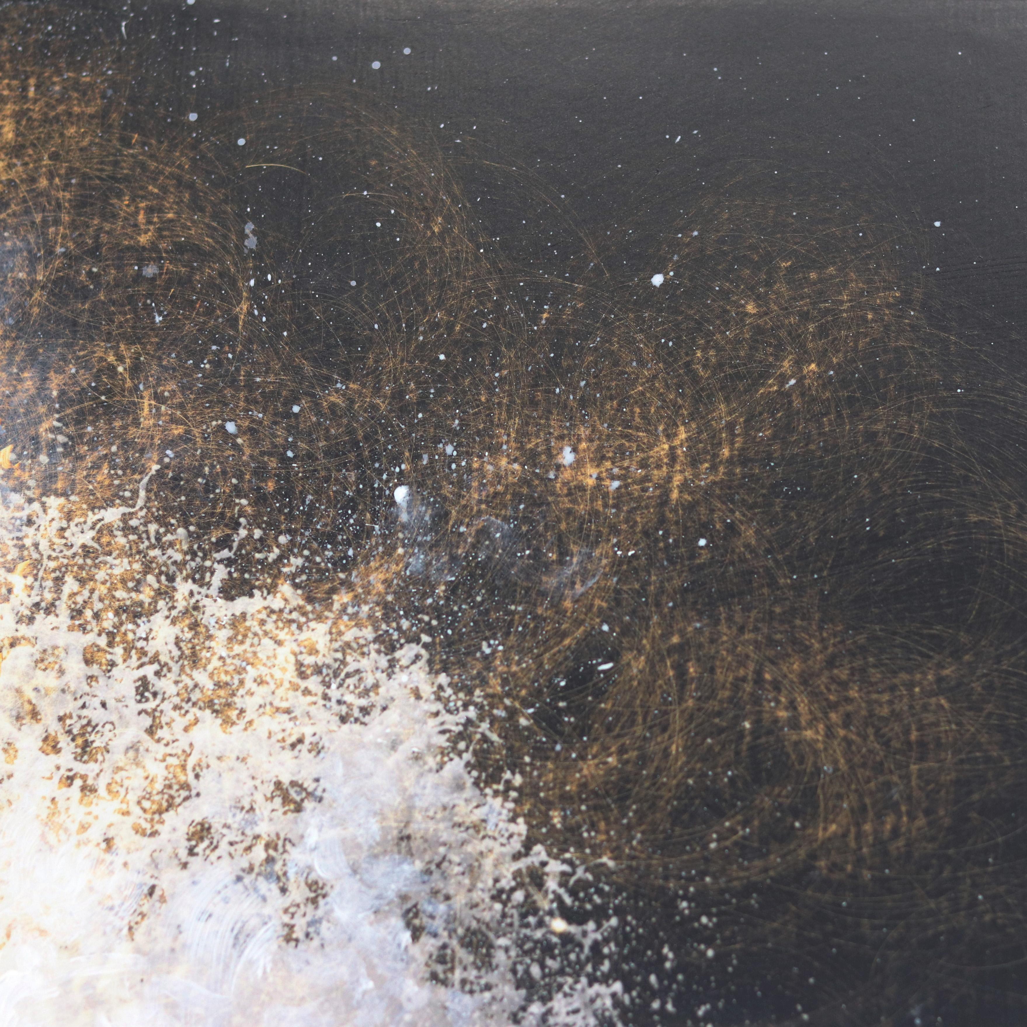 Heart & Soul Opens No. 4 – Fotorealistisches Gemälde mit kraftvollen Ozeanwellen im Angebot 2