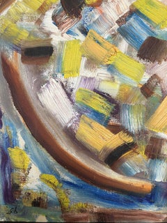 Steven Sles 1950’s Oil Painting after Hans Hofmann