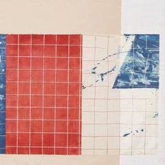 When Something is a Picture, Abstract Mixed Media Screenprint by Steven Sorman