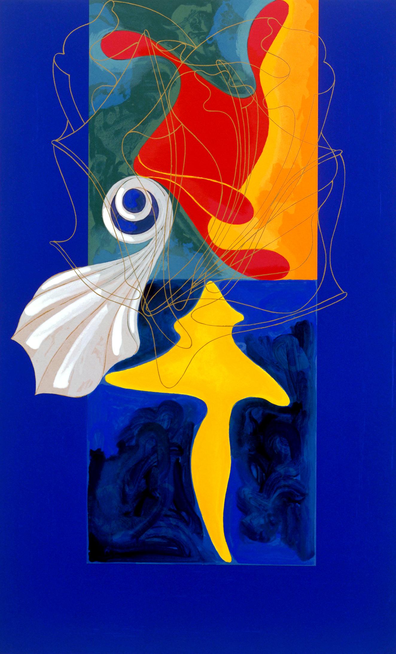 Steven Sorman Abstract Print - i am too