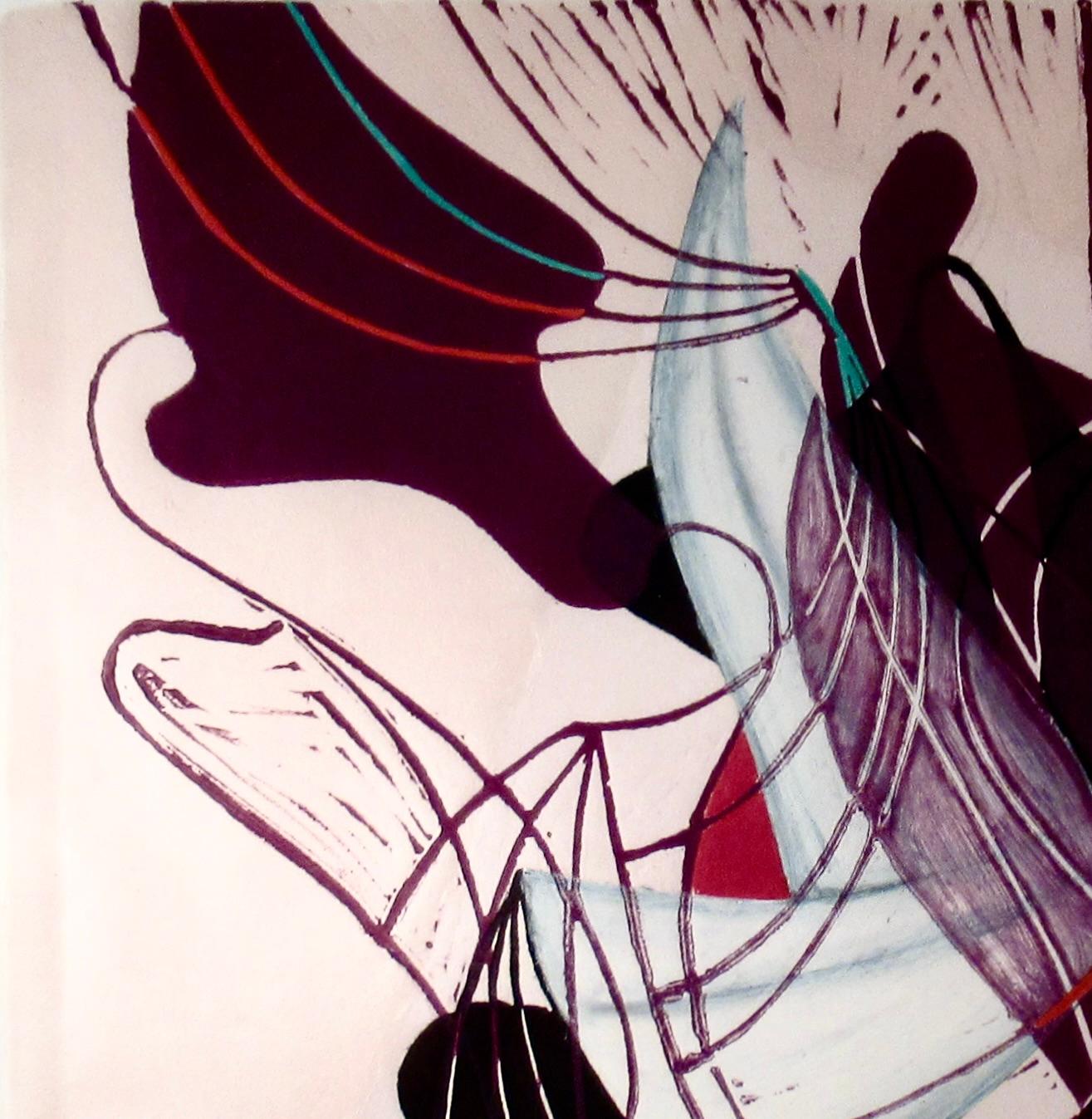Those From Away, plate II - Abstract Print by Steven Sorman