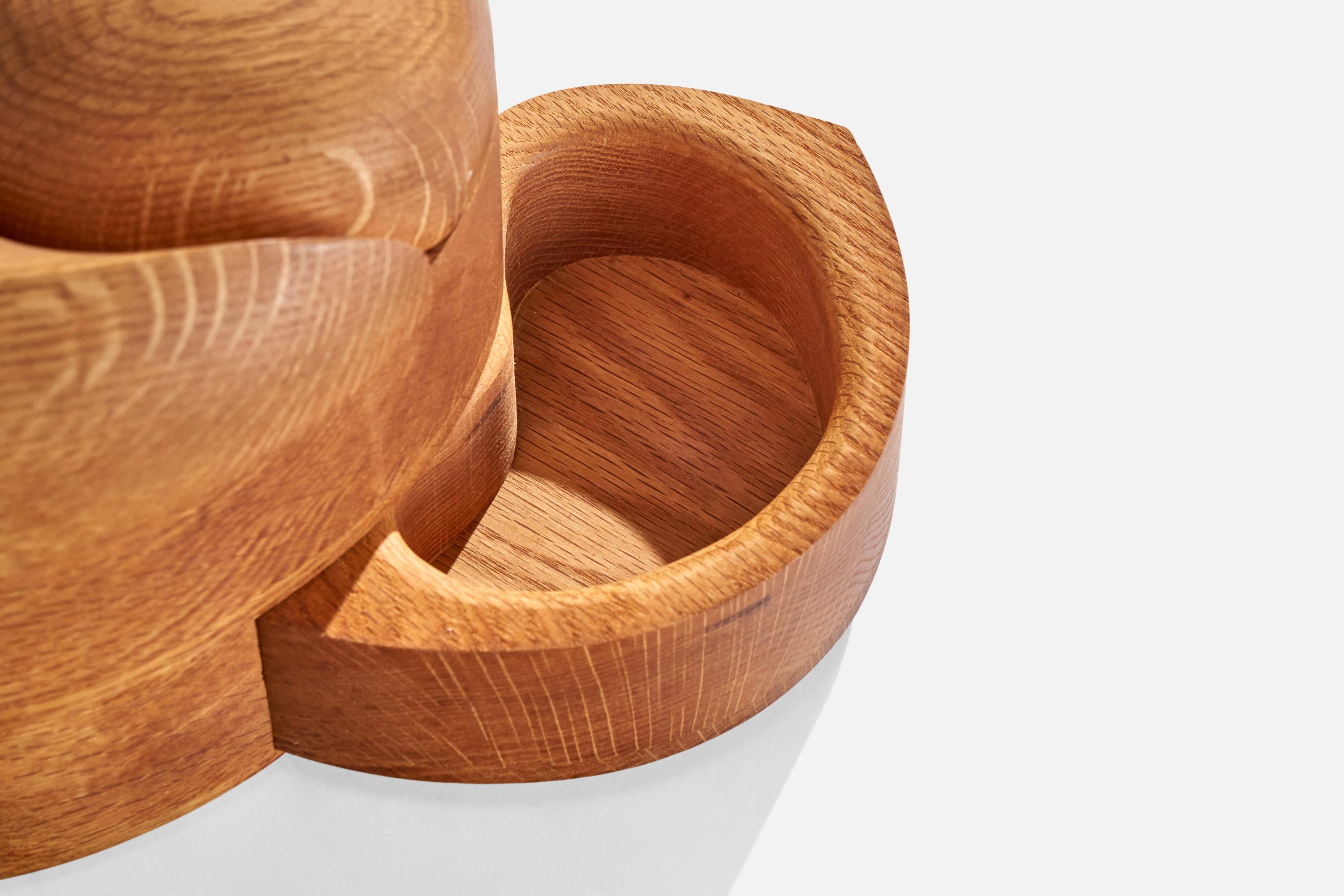 Steven Spiro, Jewelry Box, Oak, USA, 1970s For Sale 3