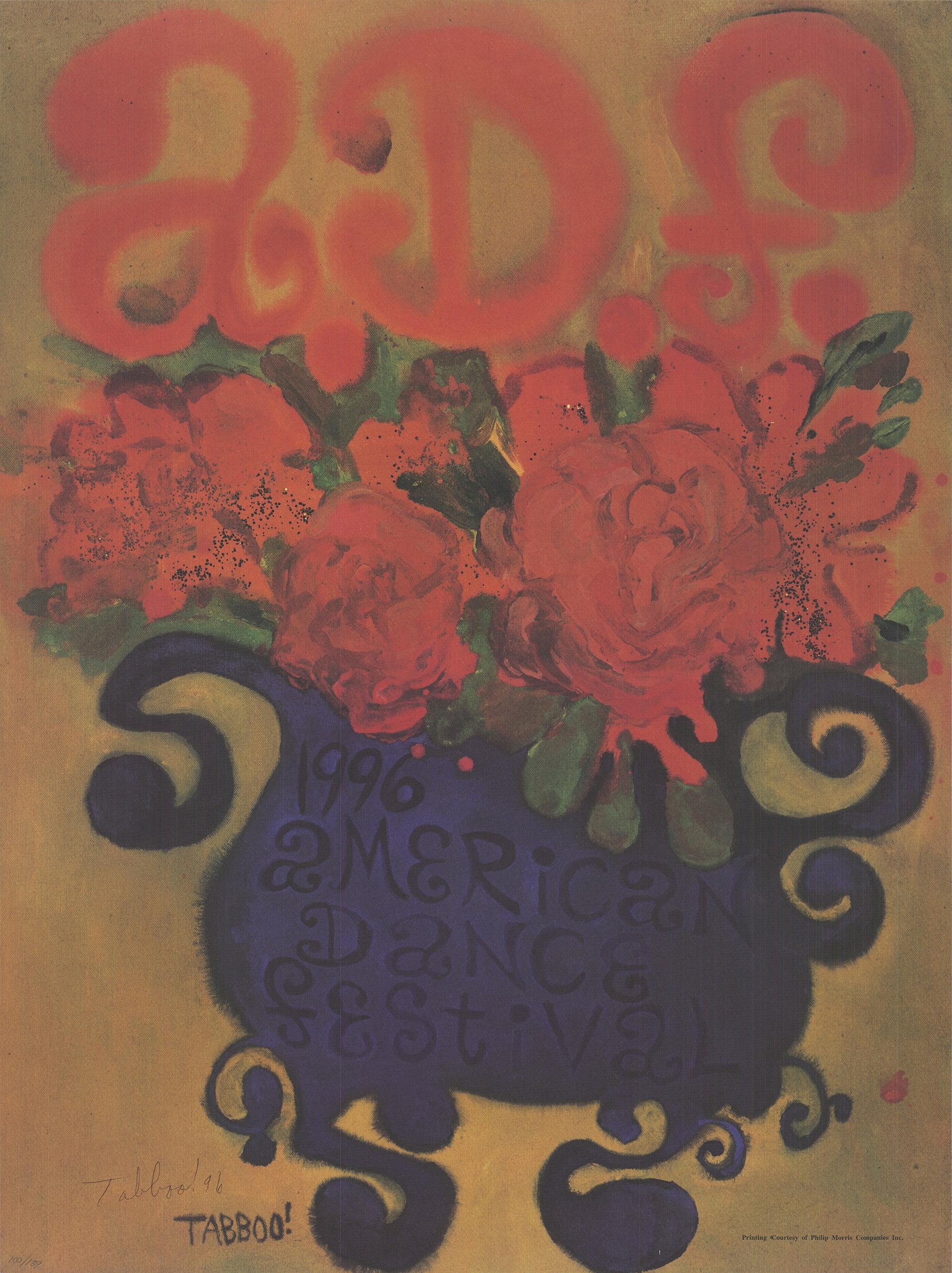 Still-Life Print de Steven Tabbutt - Stepehn Tabboo AKA Tashjian Festival de danza americana 1996
