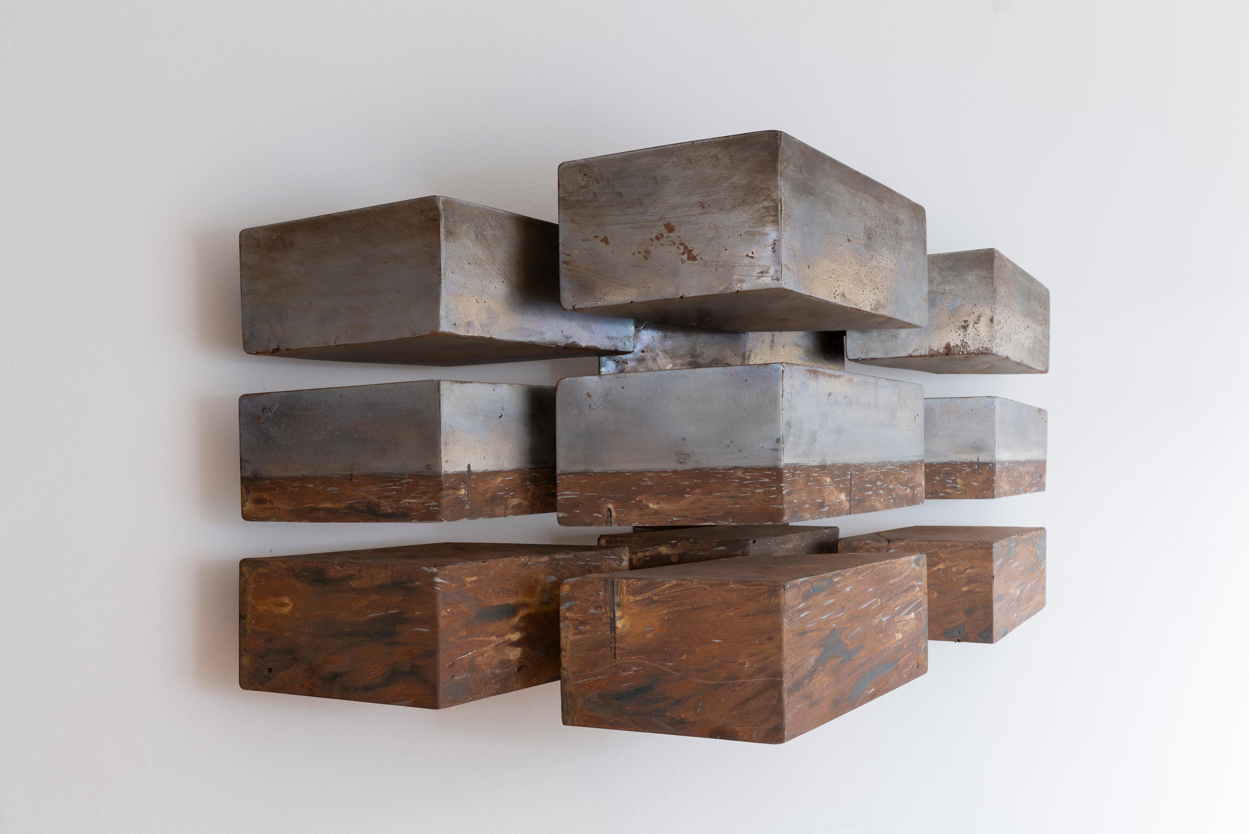 Steel Stevens Dossou-Yovo, Untitled, 2007 - Metal Sculptural Artwork For Sale