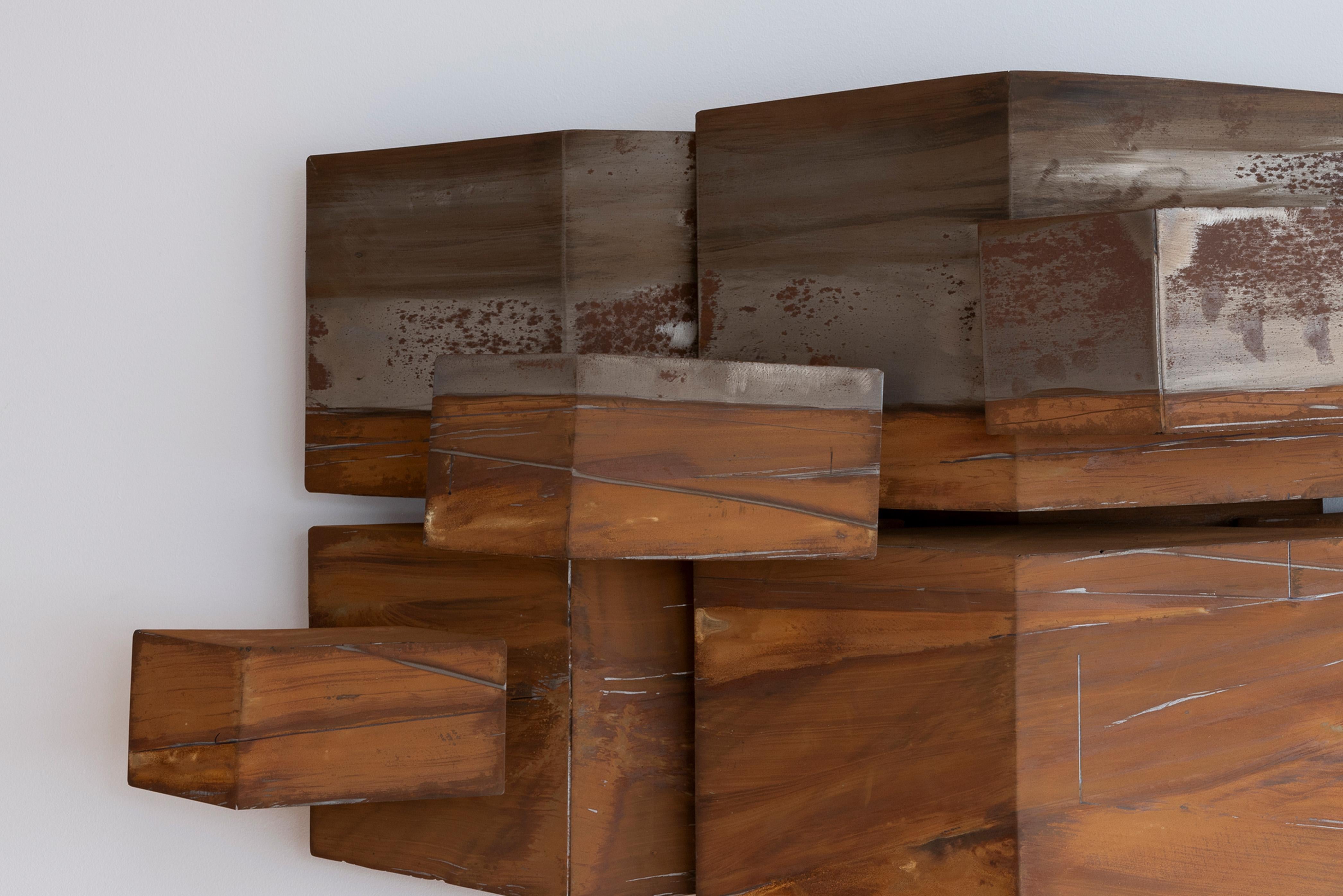 XXIe siècle et contemporain Stevens Dossou-Yovo, sans titre, 2007 - œuvre d'art sculpturale en métal en vente