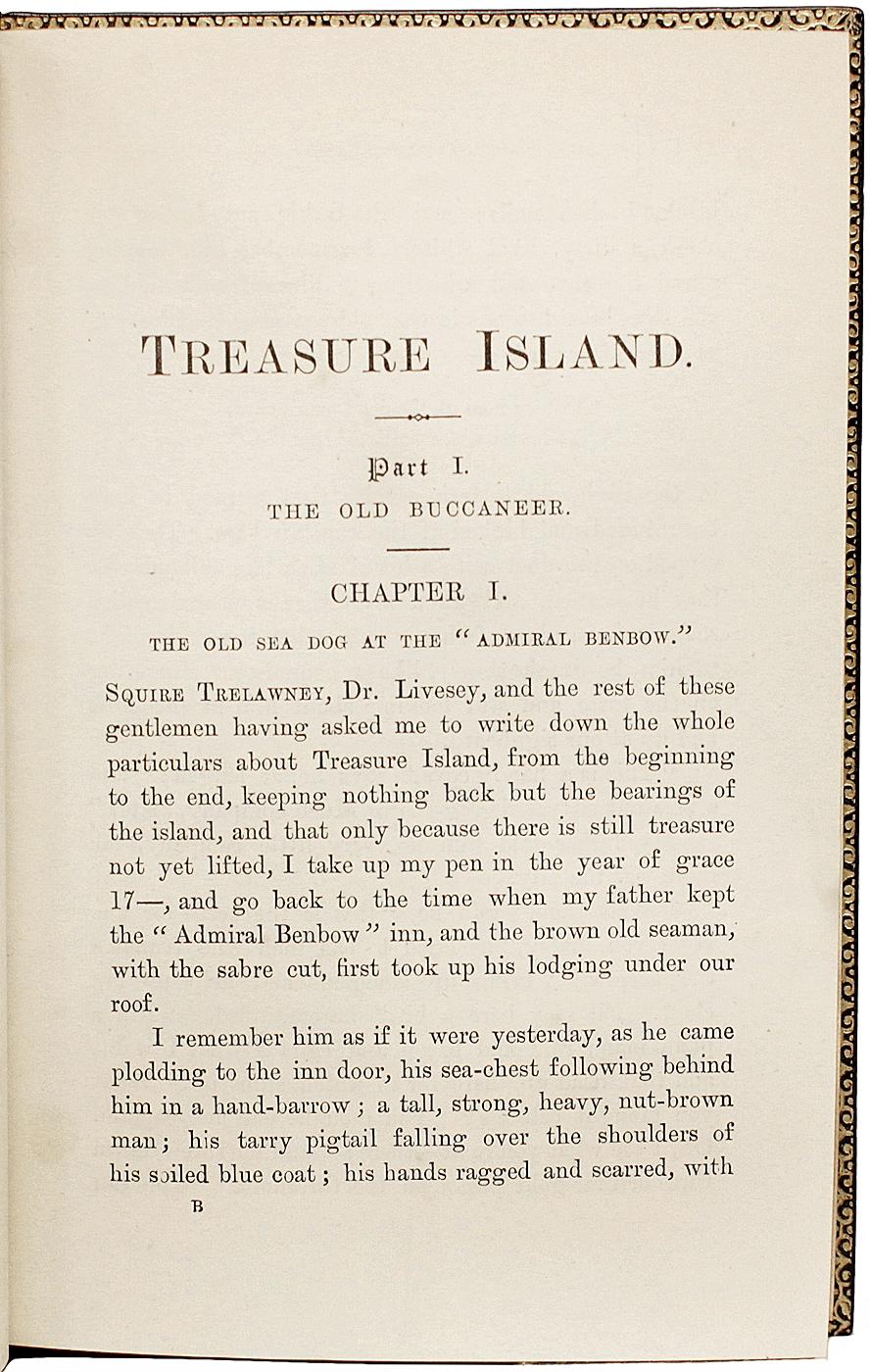 treasure island first edition 1883