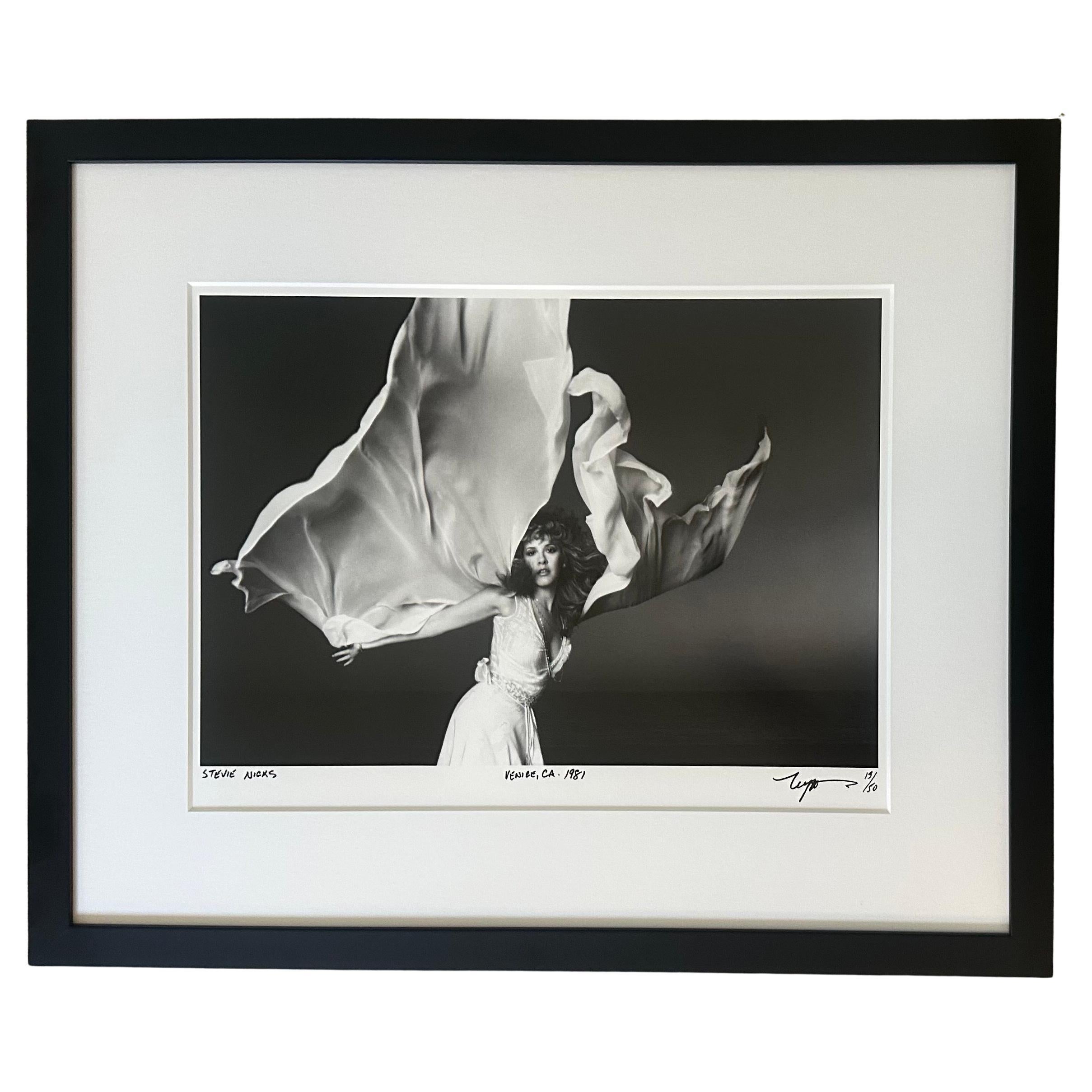 Stevie Nicks Venice, CA — Signed Limited Edition Photograph by Neal Preston
