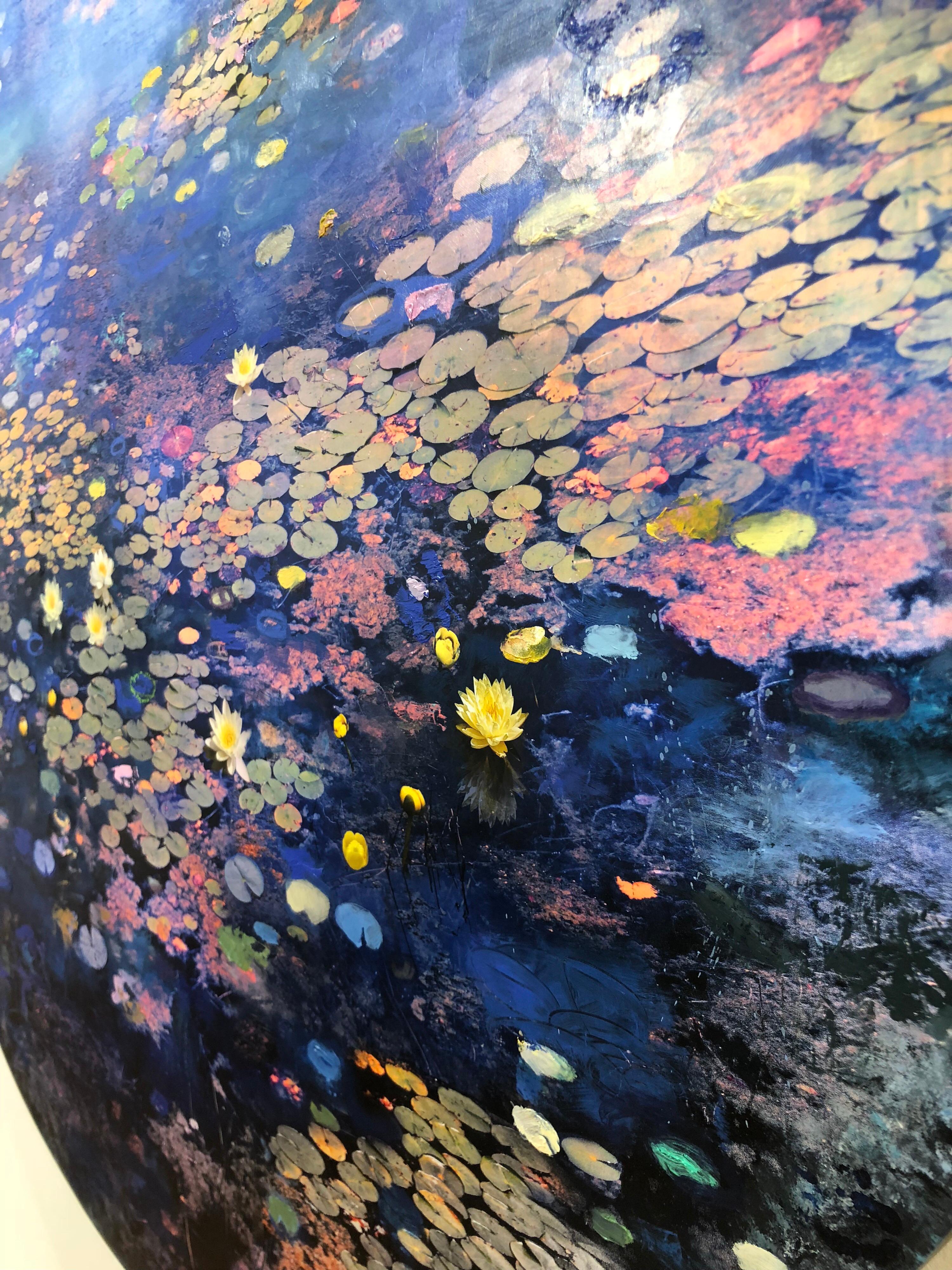 Artista:  Hall, Stev'nn
Título:  Esfera nº 1 (Tondo)
Date:  2018
Medio:  Fotografía, Óleo, Tinta y pastel con superficie mate texturizada sobre panel de abedul
Sin enmarcar Dimensiones:  42