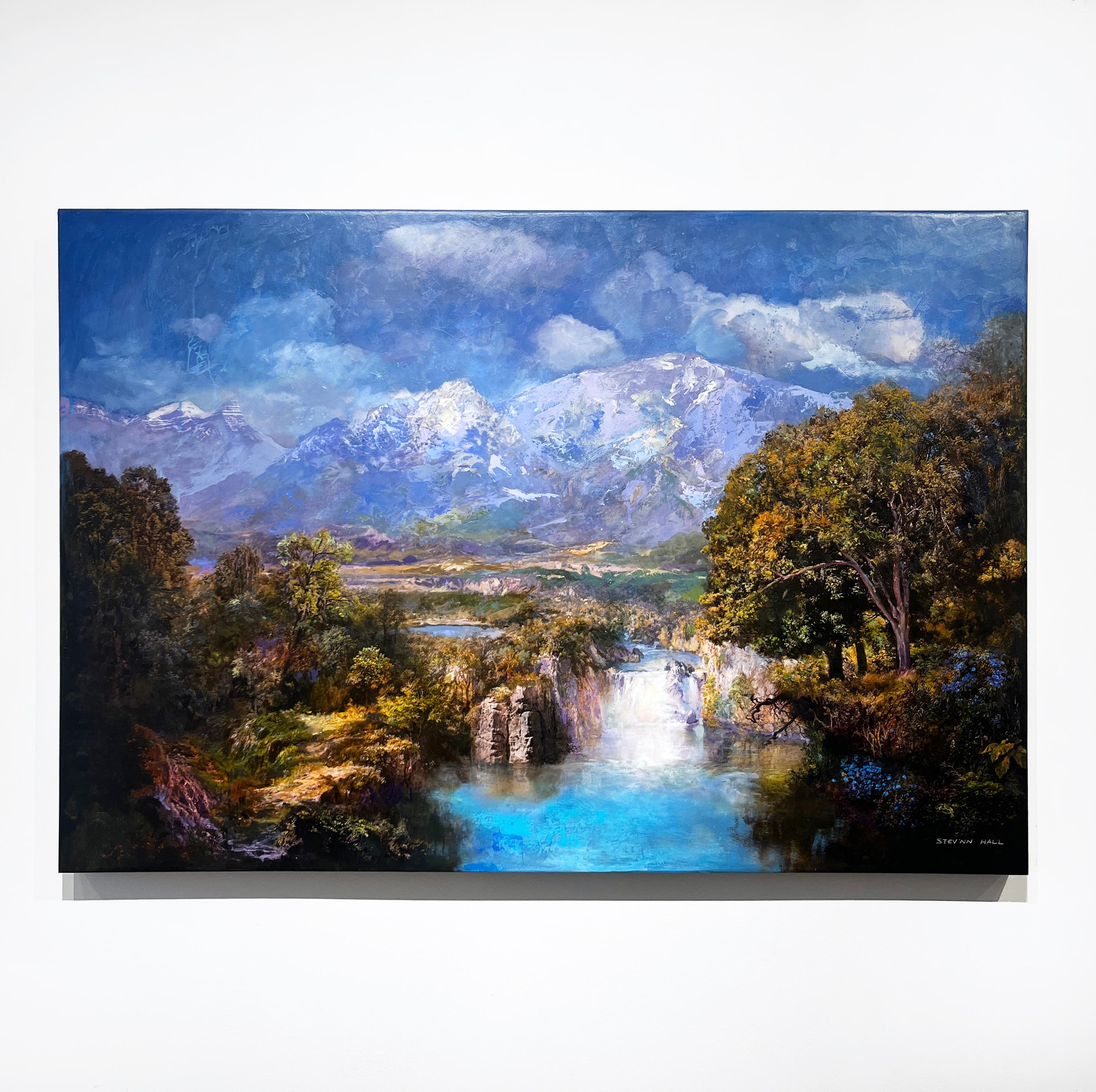 HEART OF THE ANDES n° 2 - Contemporain Mixed Media Art par Stev'nn Hall