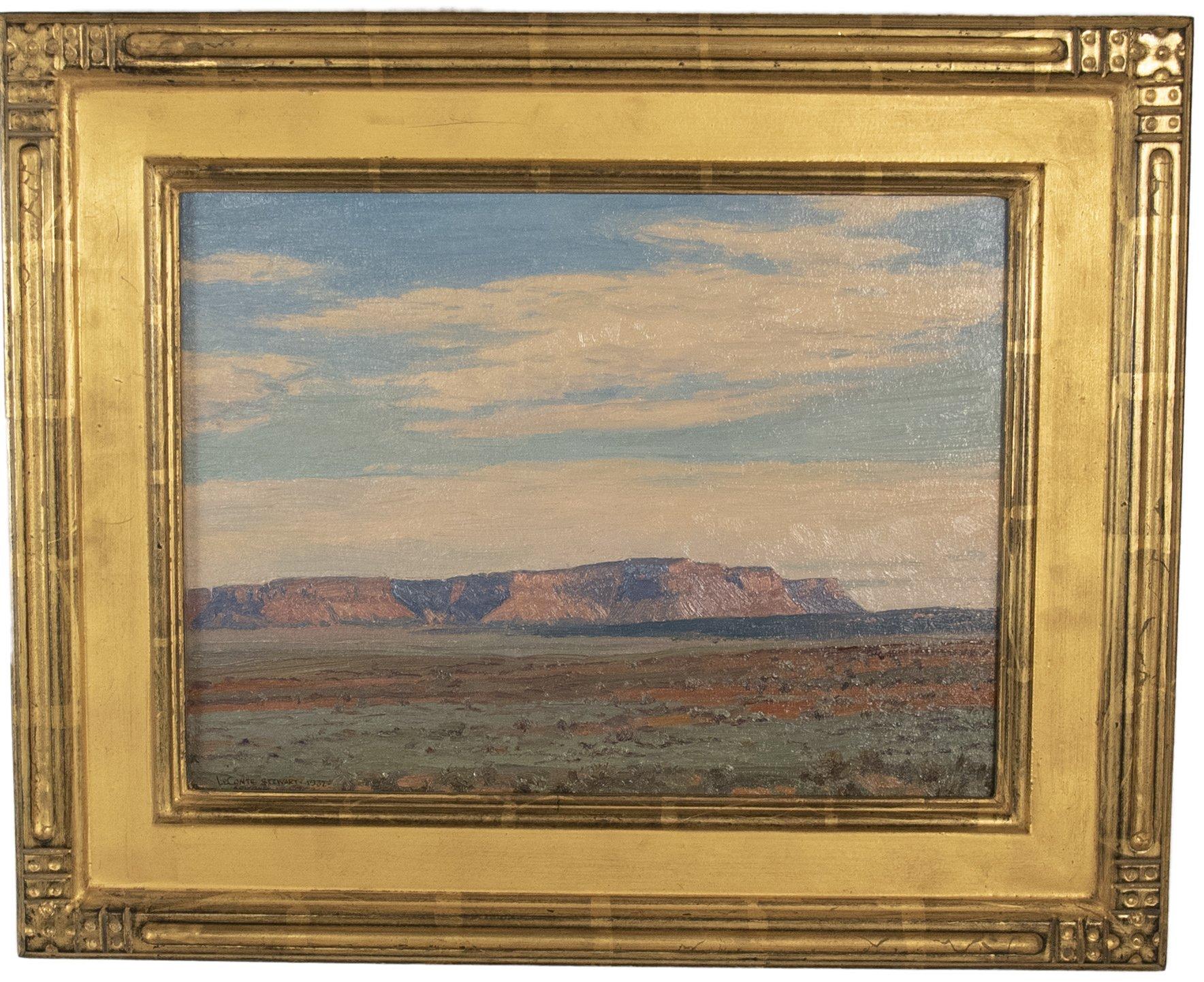 1932

Believed to have been painted with Maynard Dixon 

11 X 15 in. 

From a private Salt Lake City collection.

LeConte Stewart's prolific career was near its peak in 1940 when he produced iconic, masterful landscapes of the Northern Utah valleys,