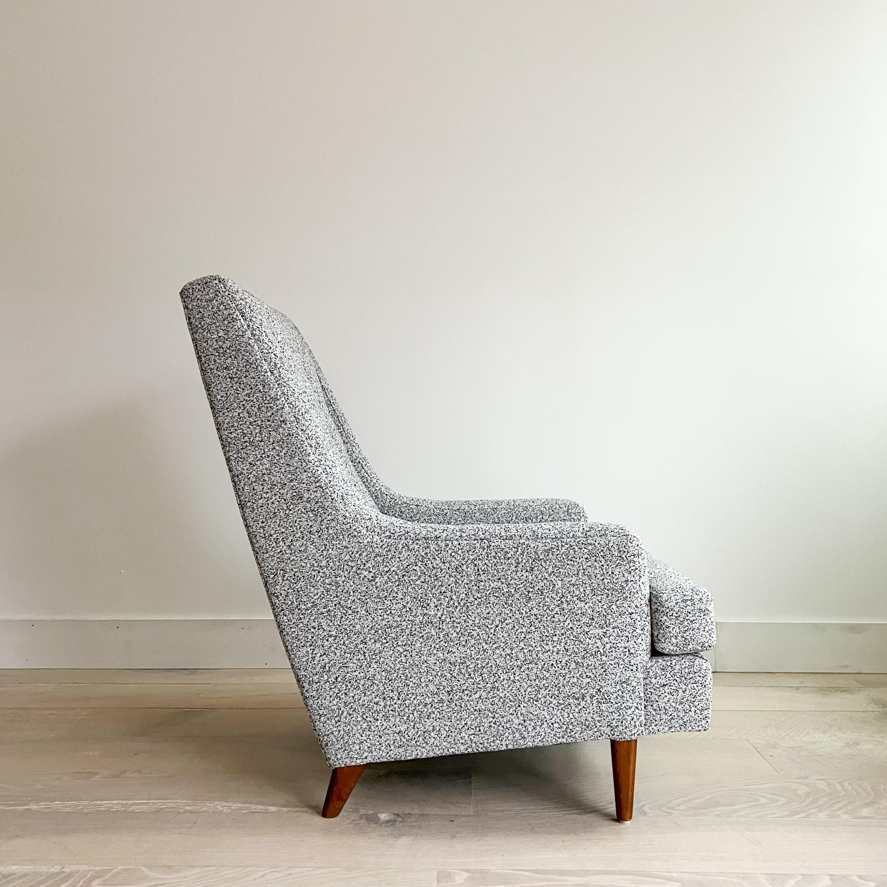 Stewart MacDougall and Kipp Stewart for Drexel Lounge Chair, New Upholstery 5