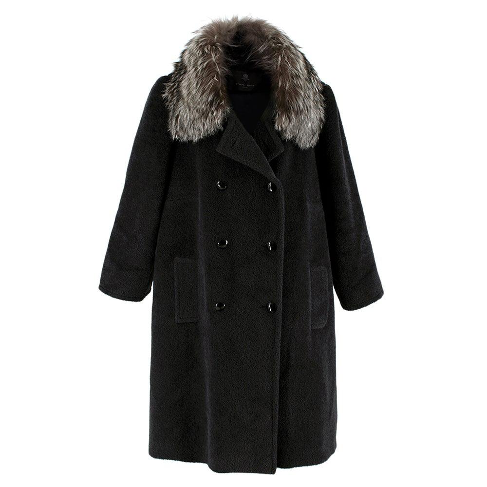 Fur Collar Wool Coat - 100 For Sale on 1stDibs | wool coat with ...