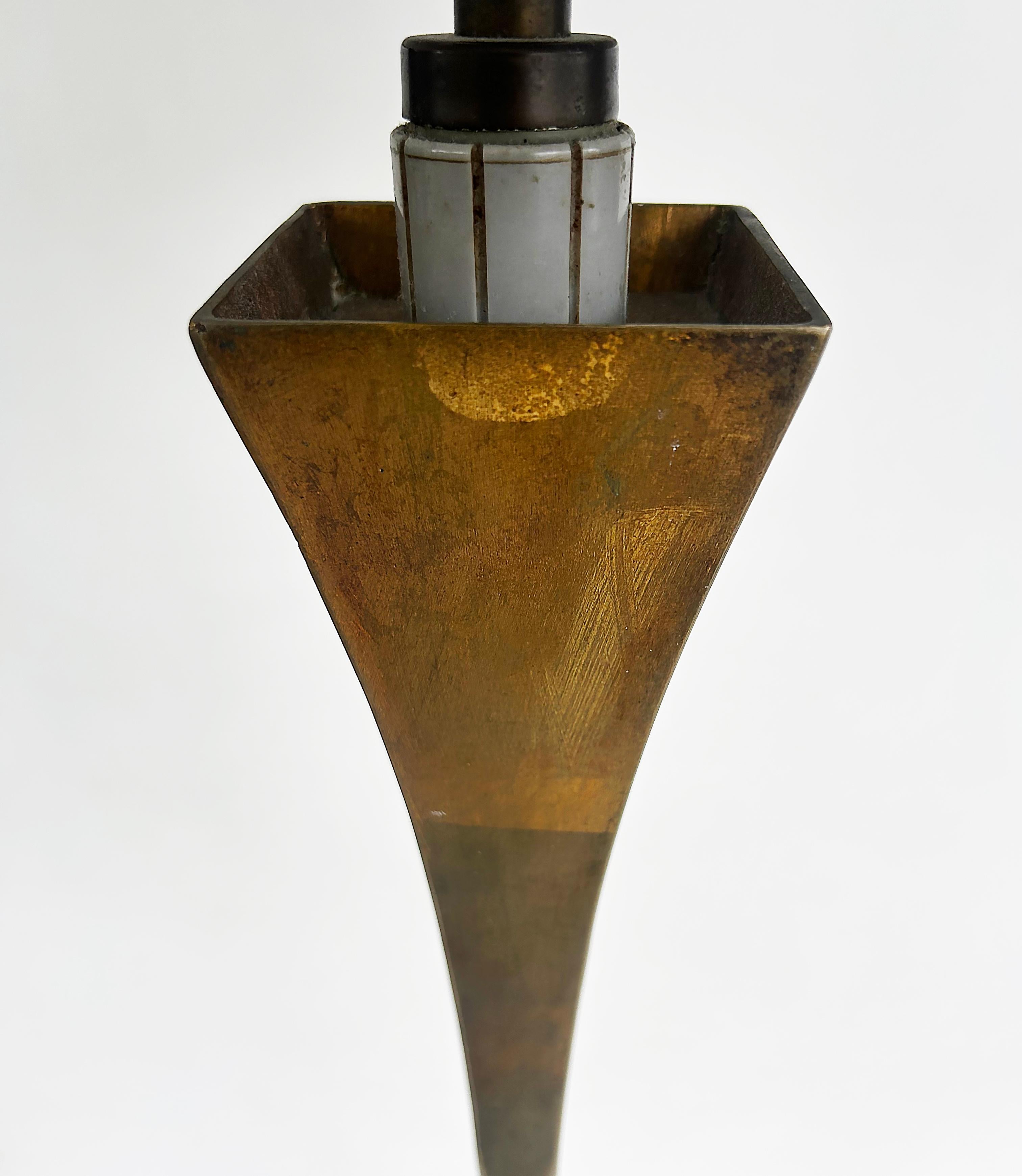 James Stewart Ross James, Lampada da terra in bronzo dorato Hansen Lighting, metà anni '60 in vendita 1