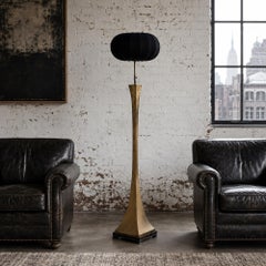 Stewart Ross James Iconic Brass Sculptural Floor Lamp