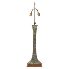 Lampe à poser en bronze vert Stewart Ross James