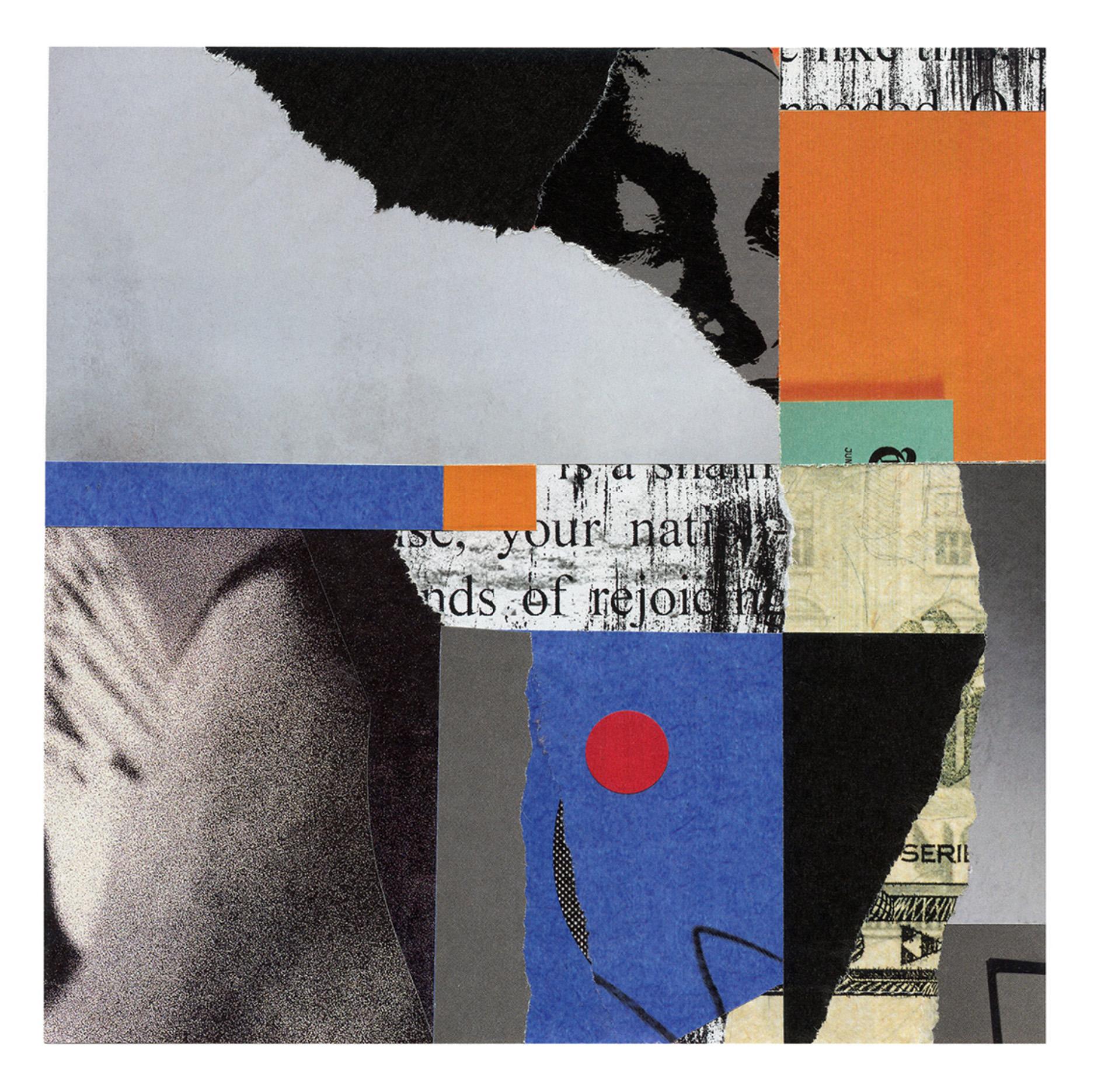 Sunday Stories 1 : collage a tecnica mista su tavola - Mixed Media Art di Stewart Siskind
