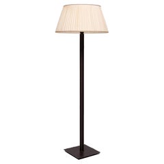 Retro Stich Leather Floor lamp manufactured by SCE France 