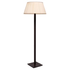 Stehlampe aus Leder mit Stickereien, hergestellt von SCE France