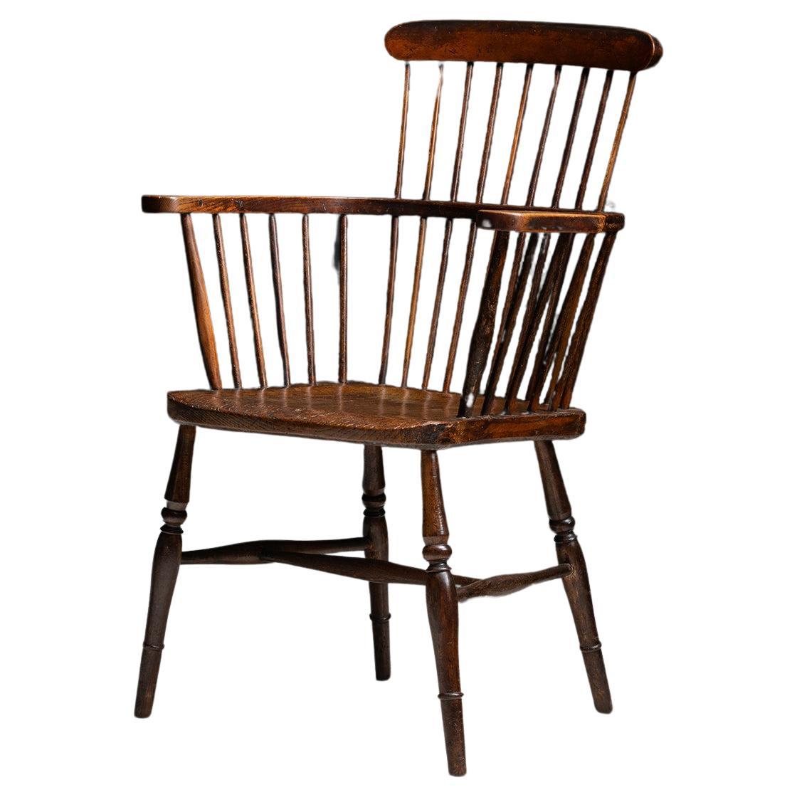 Stick Back Armchair, England, circa 1890 For Sale