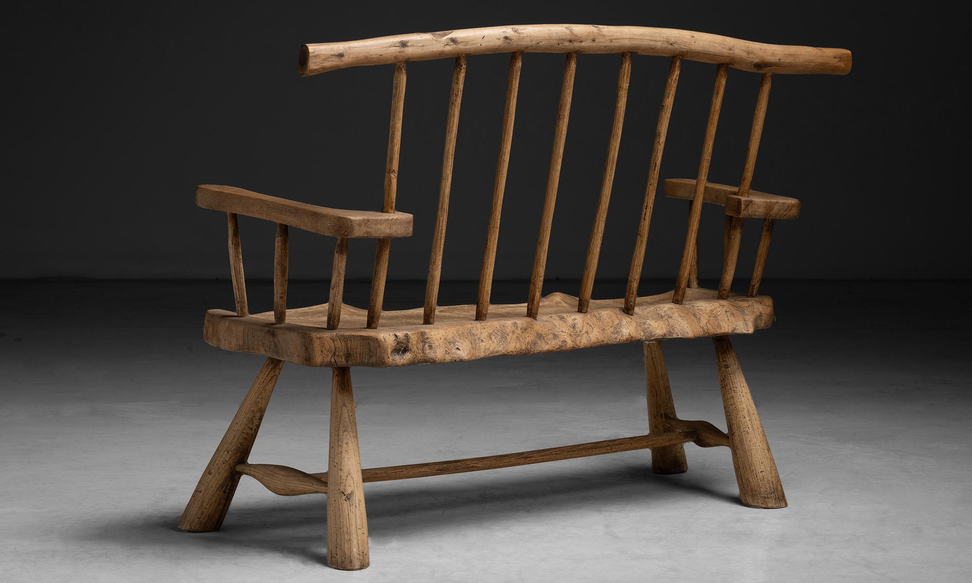 Stick Back Bench, England circa 1900 3