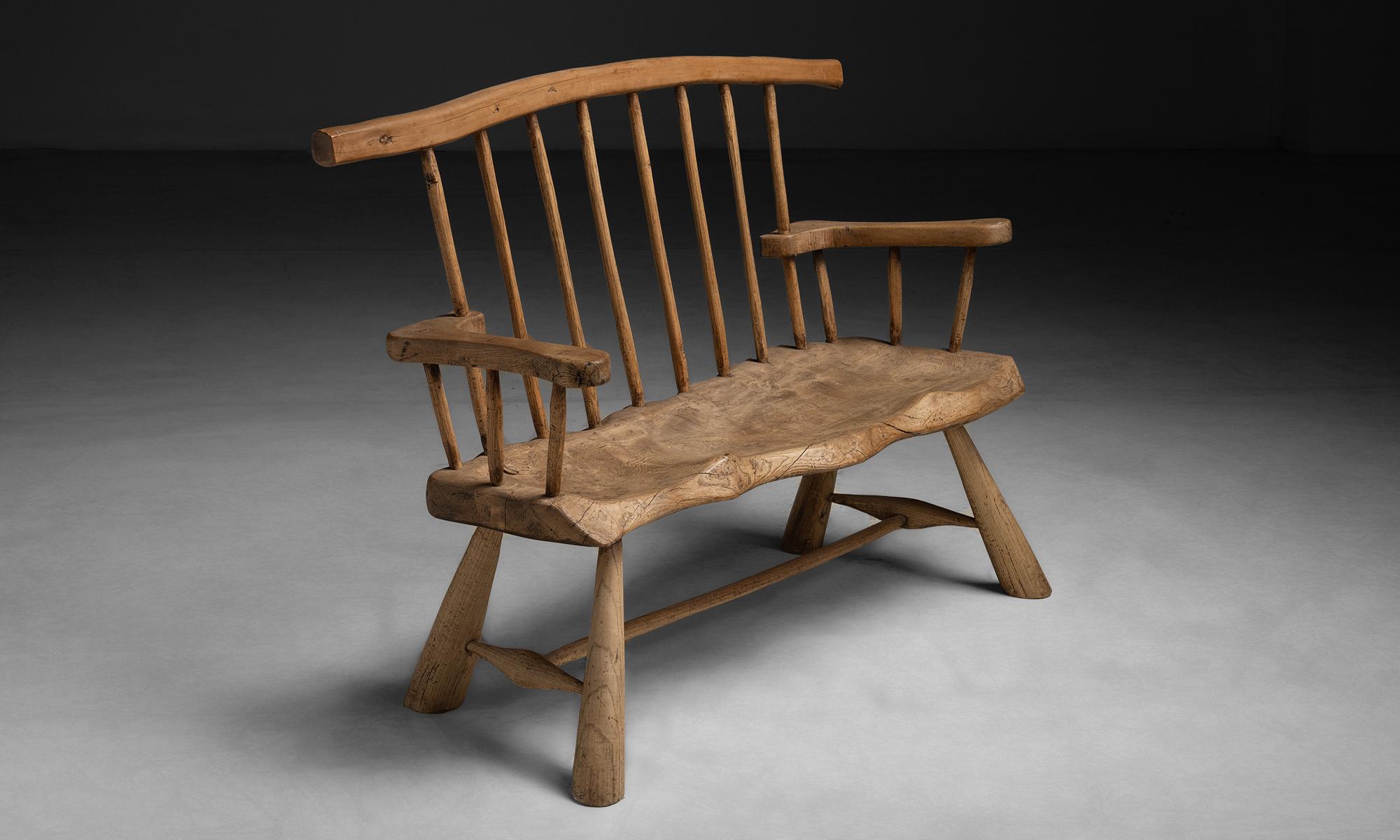 Stick Back Bench, England circa 1900 1