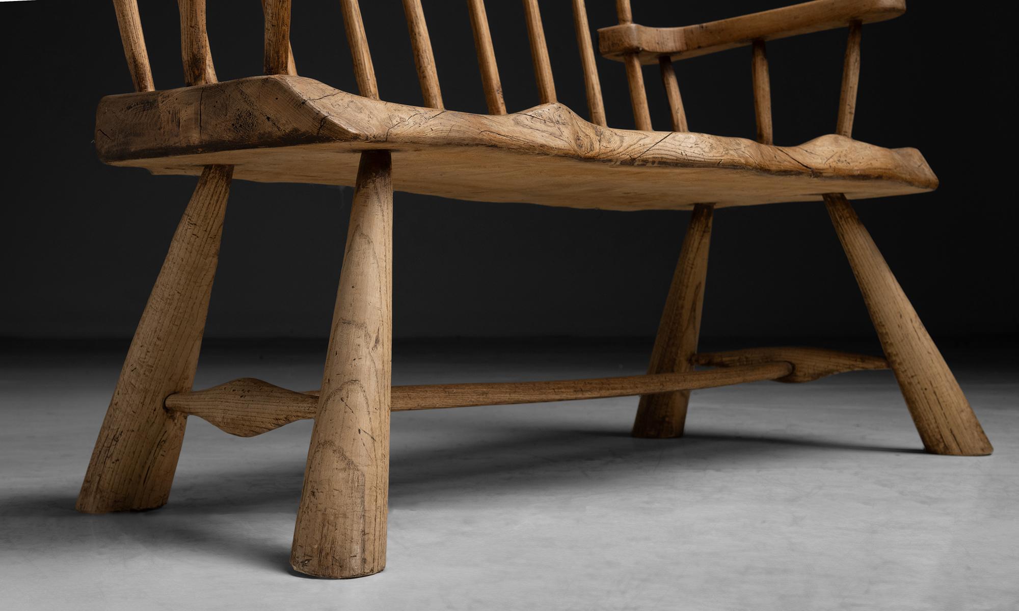 Stick Back Bench, England circa 1900 2
