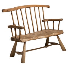 Stick Back Bench, England circa 1900