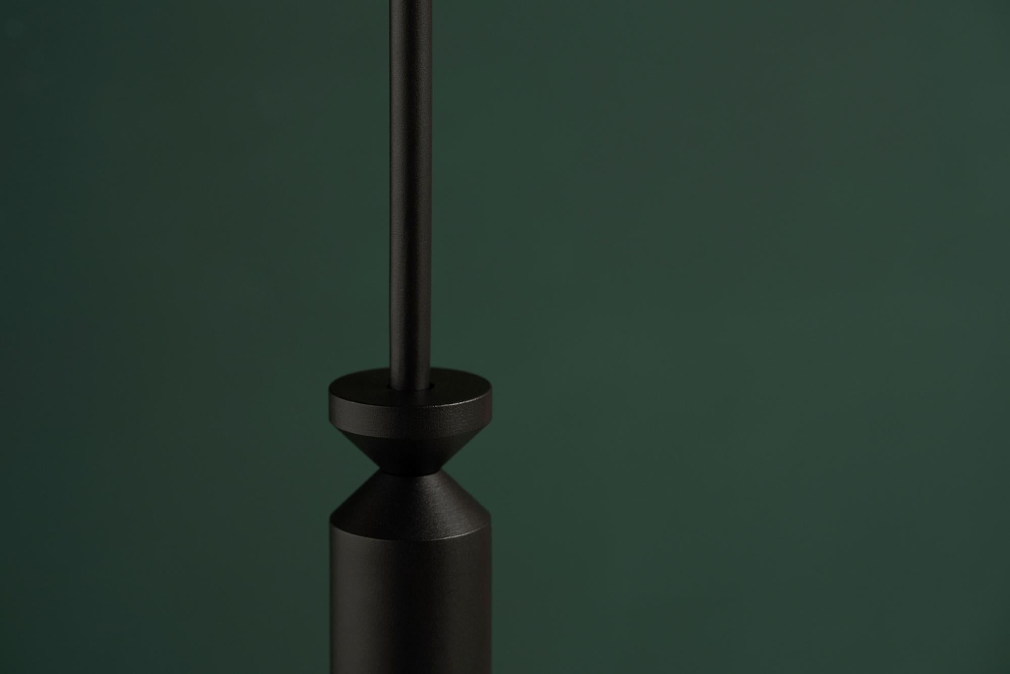 Ucraino Lampada a sospensione Stick Black di +kouple in vendita