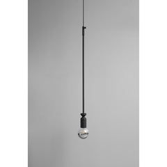 Stick Black Pendant Lamp by +kouple